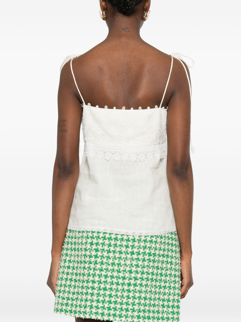 lace-detail tie-strap top 4