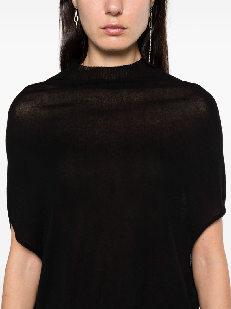 Crater draped crop top 5
