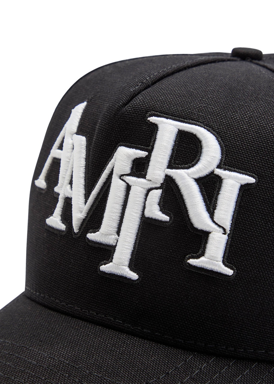 Amiri Logo-embroidered Canvas cap - 3