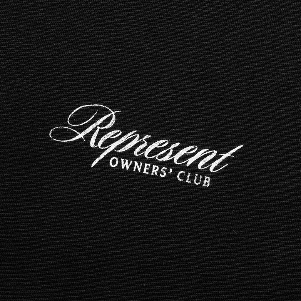OWNERS CLUB SCRIPT T-SHIRT - BLACK - 4