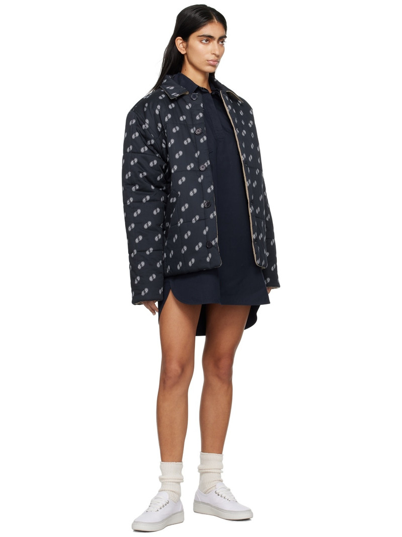 A.P.C. Navy Angela Minidress outlook