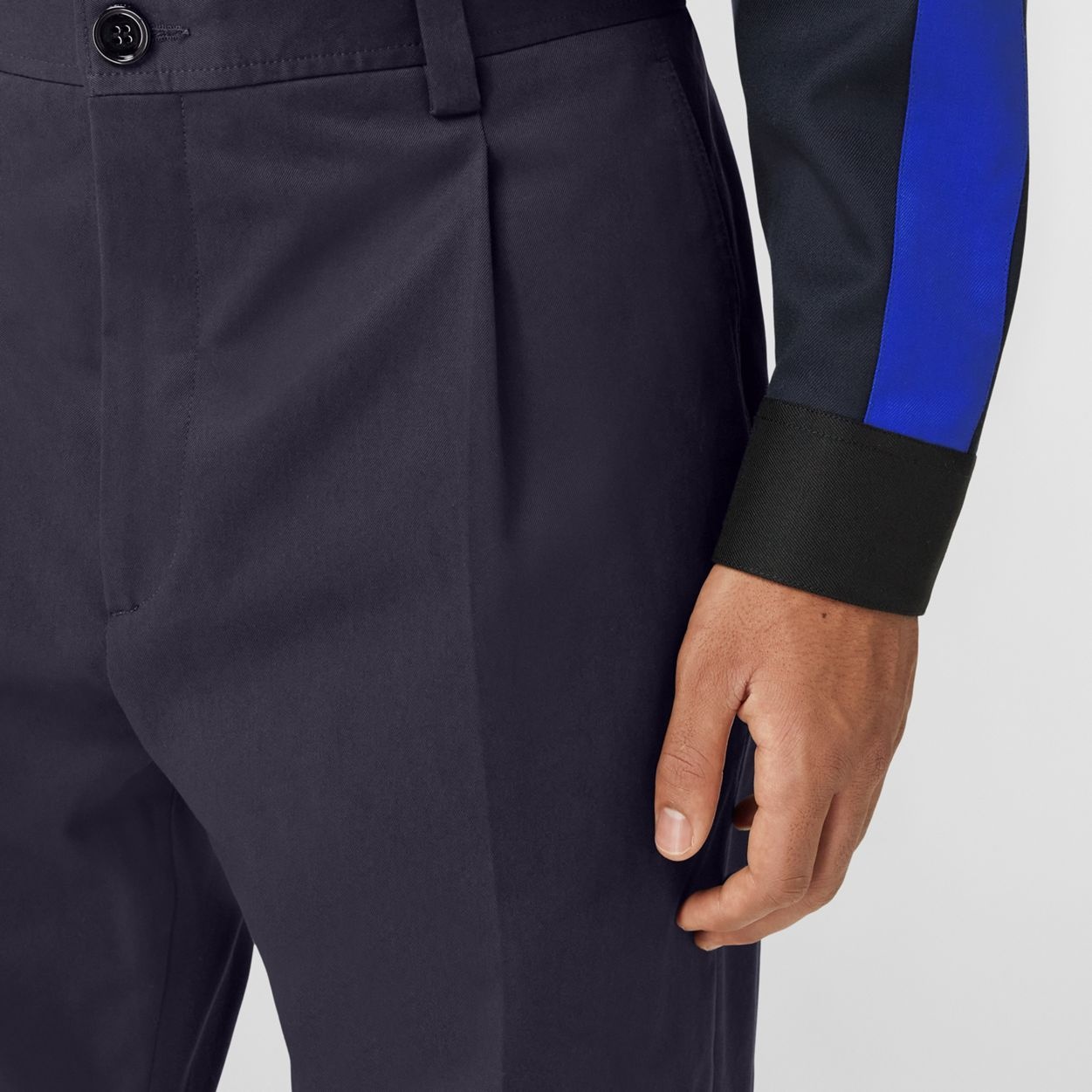 Cotton Tailored Trousers - 3