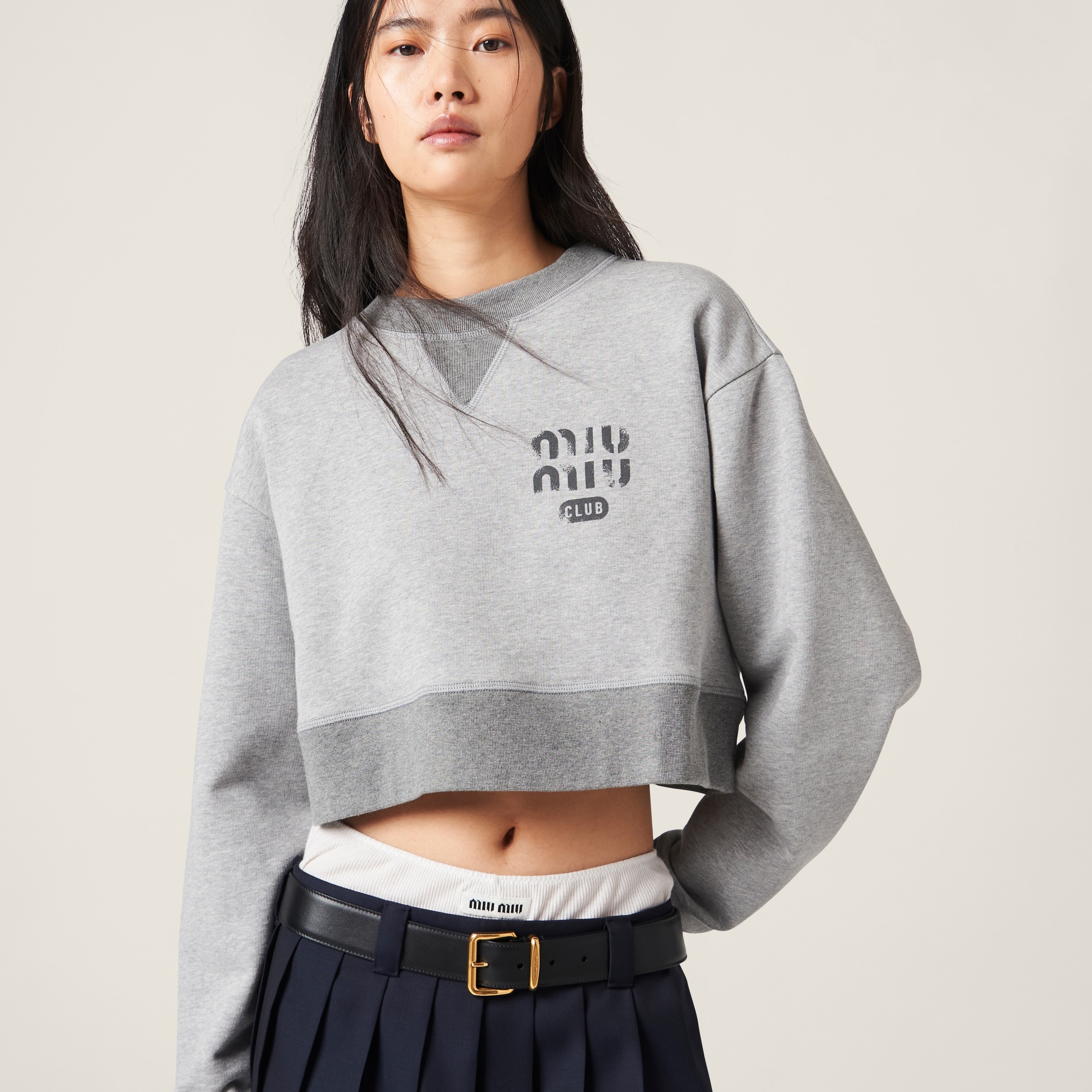 Cotton fleece sweatshirt - 4