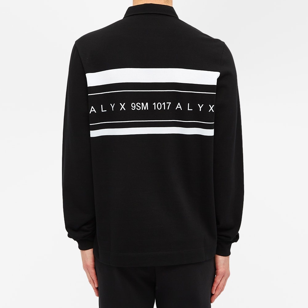 1017 ALYX 9SM Long Sleeve Logo Striped Polo - 6