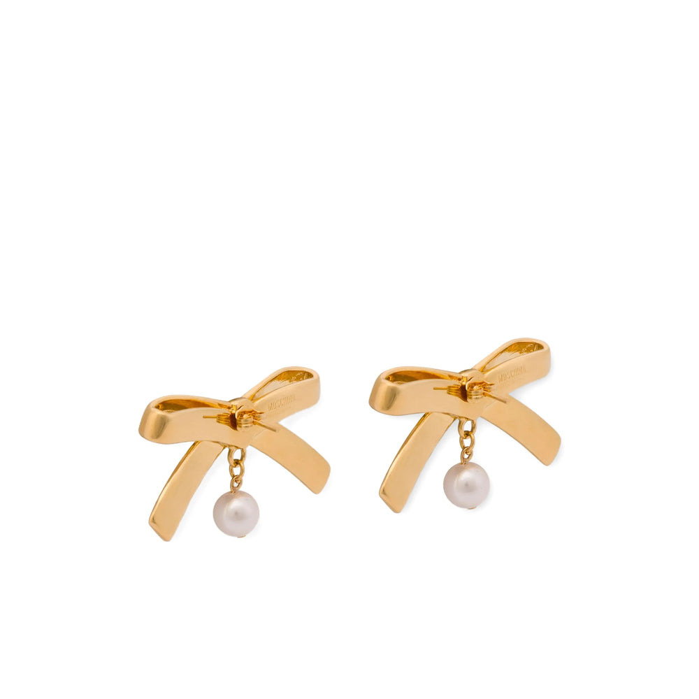 Moschino Gold Earrings Women - 3