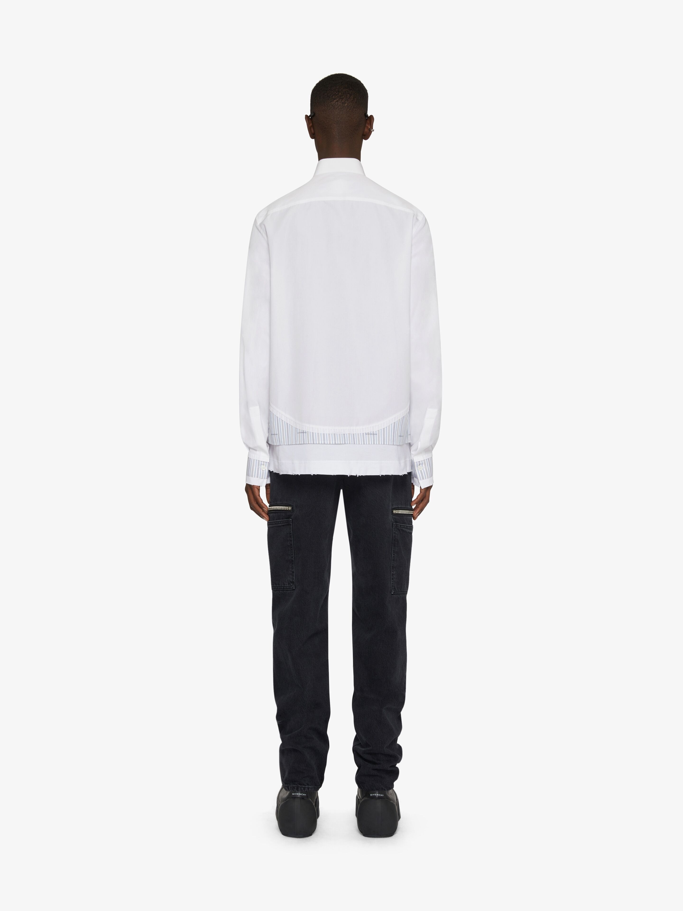 TRIPLE LAYER SHIRT IN COTTON - 4