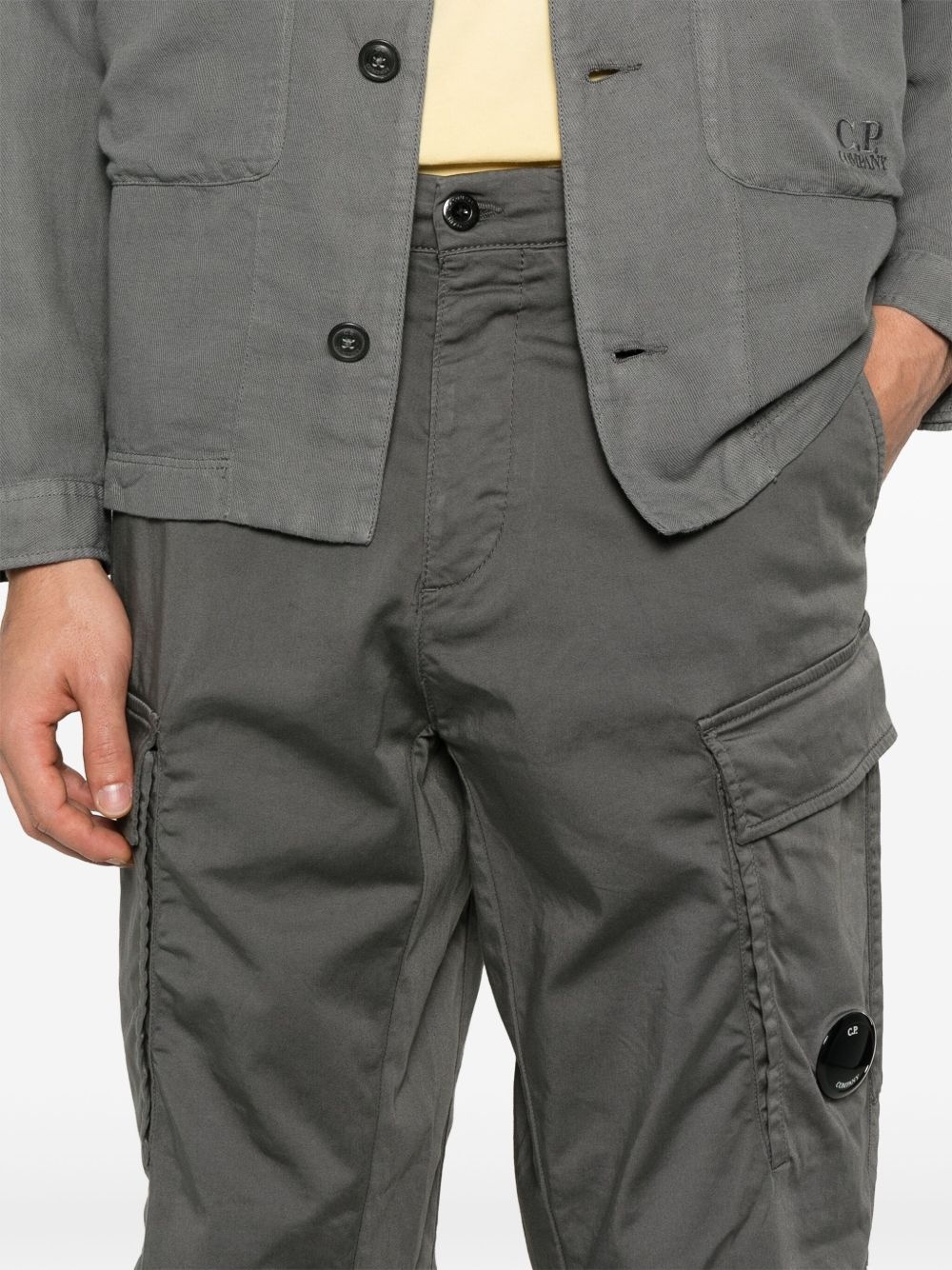 Sateen cargo trousers - 5