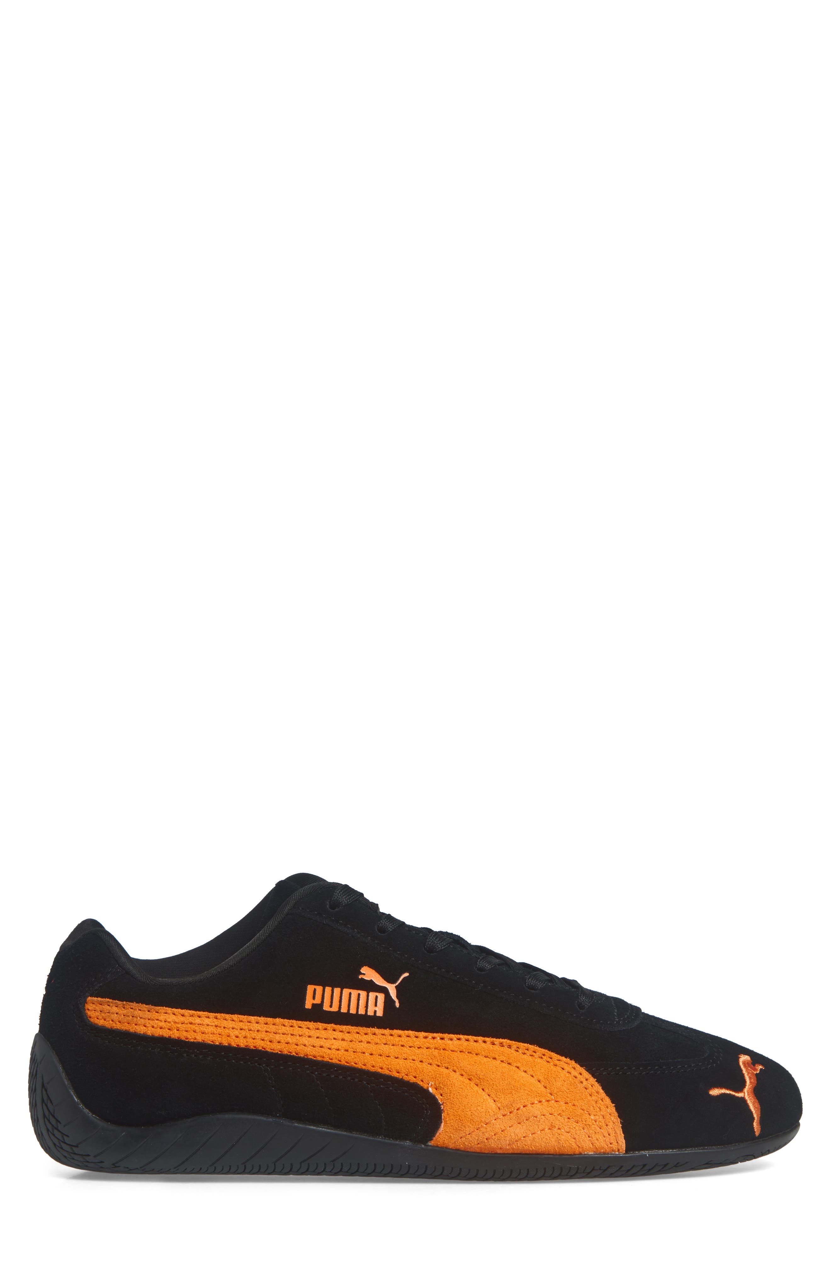 PUMA Speedcat OG Sneaker in Puma Black-Rickie Orange at Nordstrom - 3