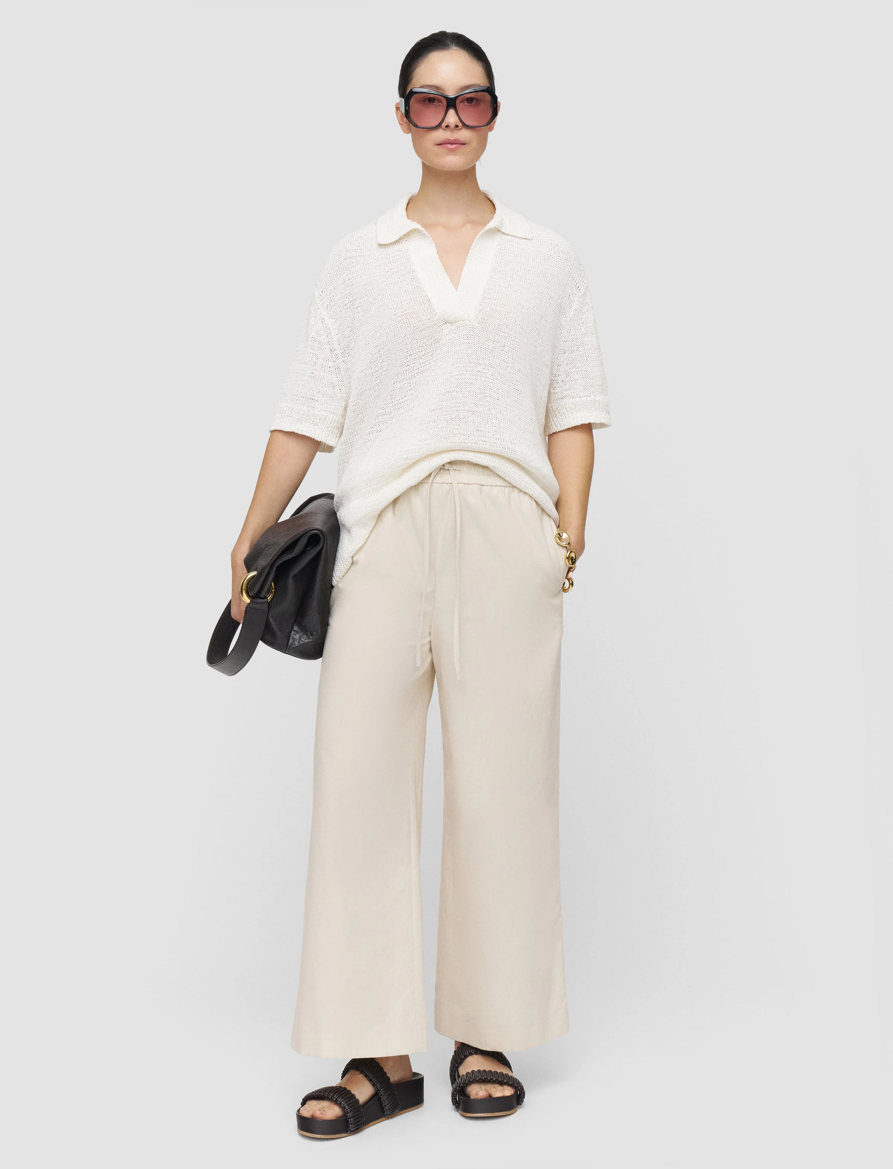 Thurla Light Cotton Trousers - 1