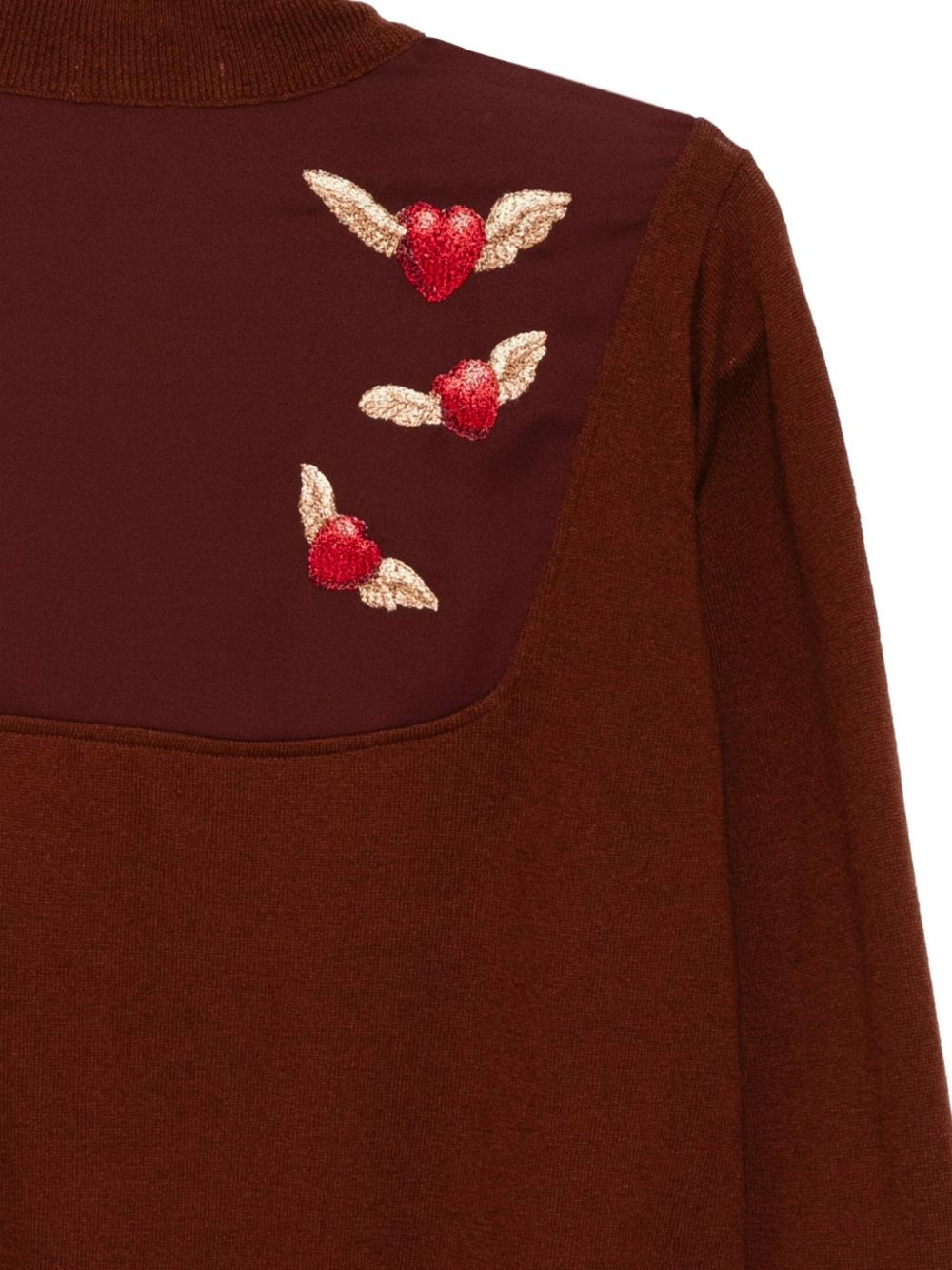 embroidered jumper - 3