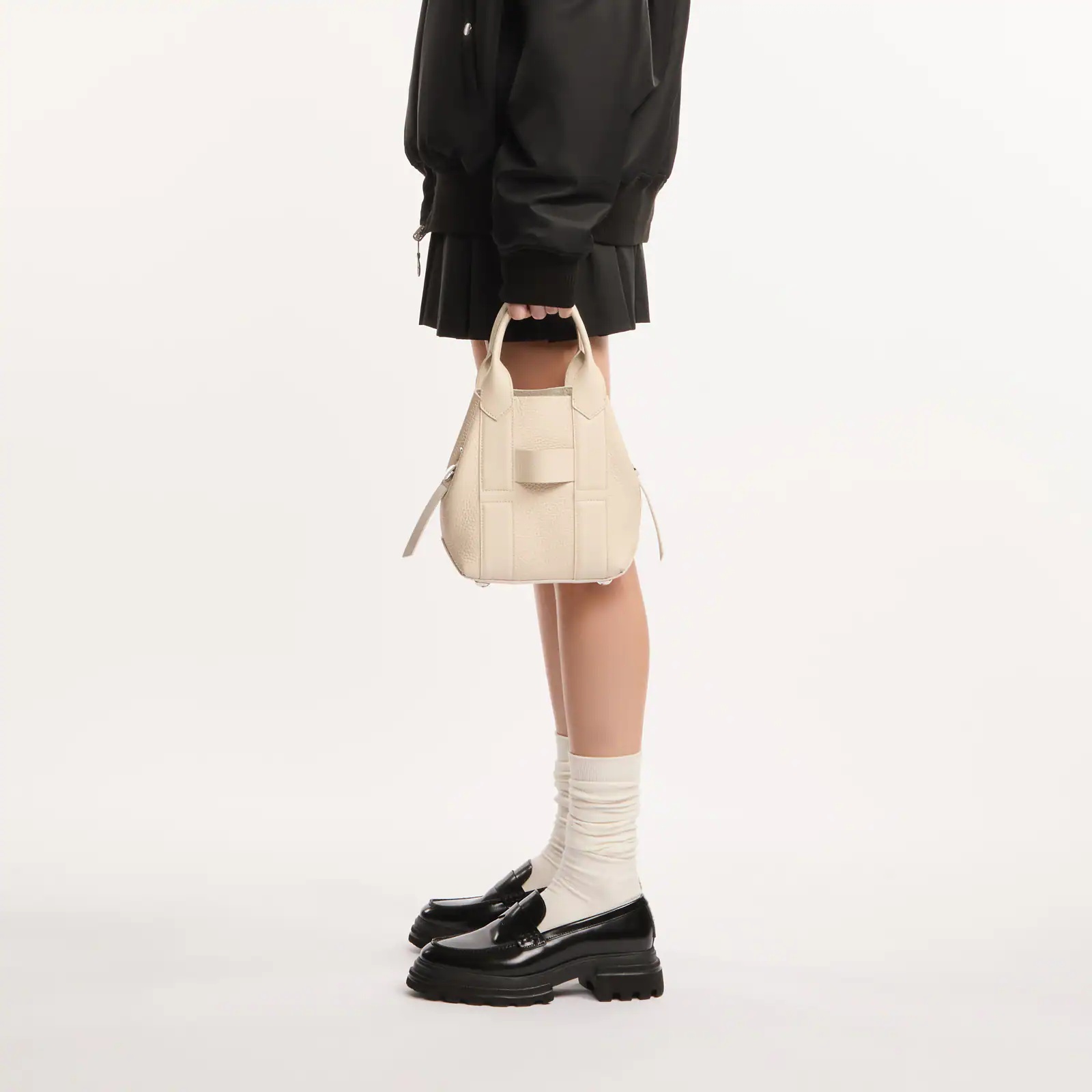 HOGAN Hogan Script Shopping Bag Small | REVERSIBLE