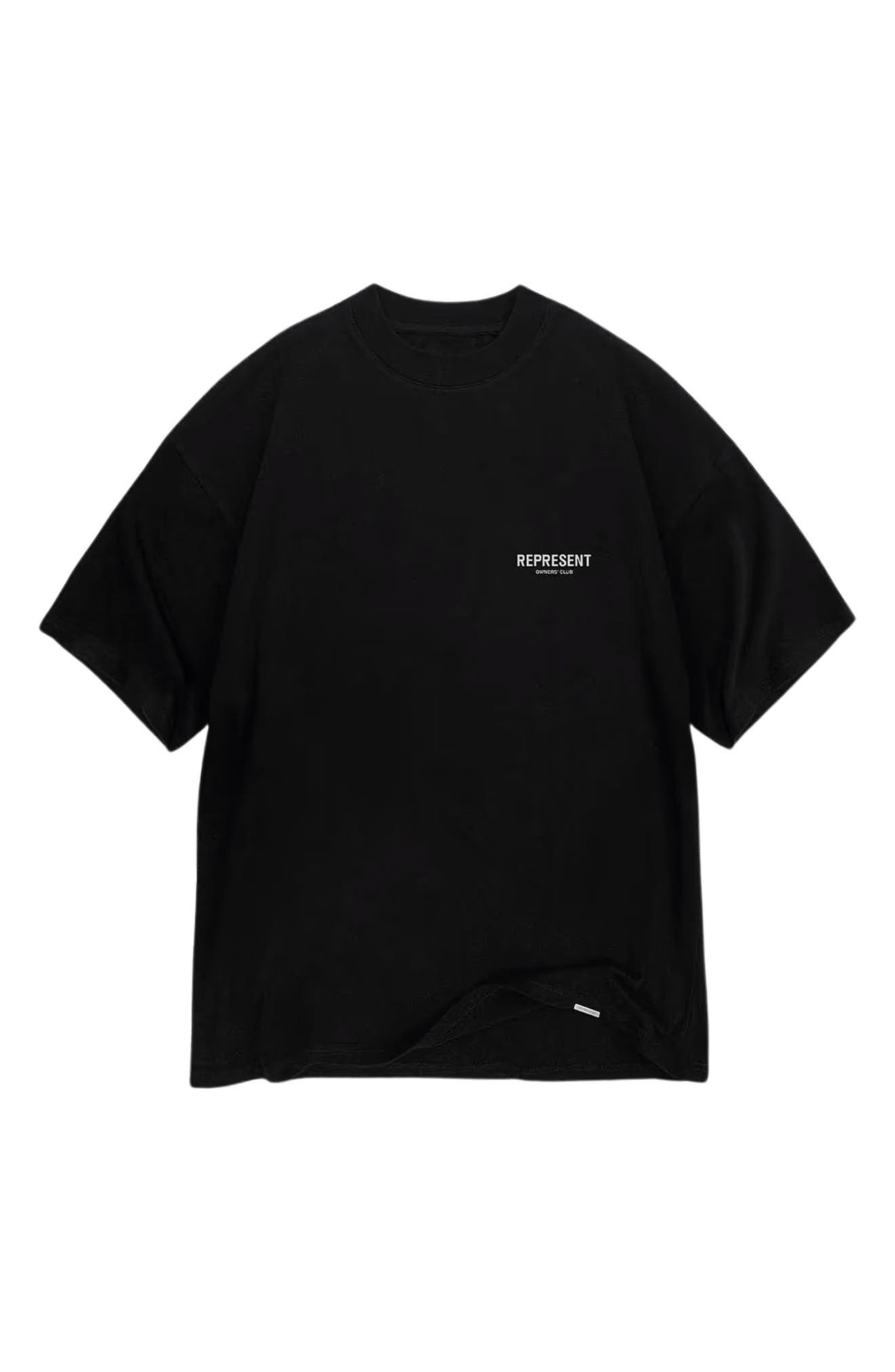 Represent Owners' Club Cotton Logo Graphic T-Shirt in Black at Nordstrom - 1