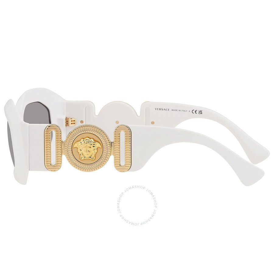 Versace Dark Gray Irregular Men's Sunglasses VE4425U 314/87 53 - 4