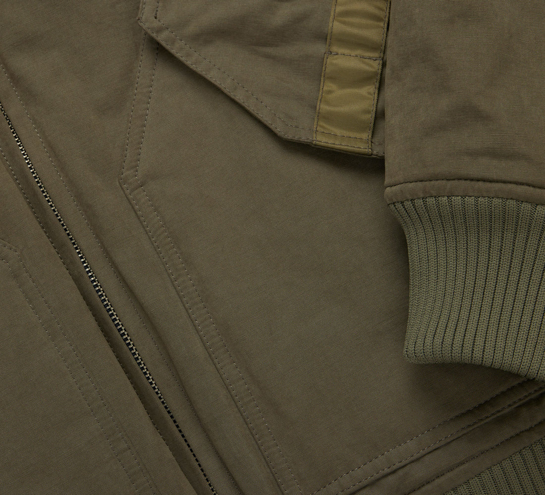 CWU Flight Jacket - Olive Cotton/Nylon - 4
