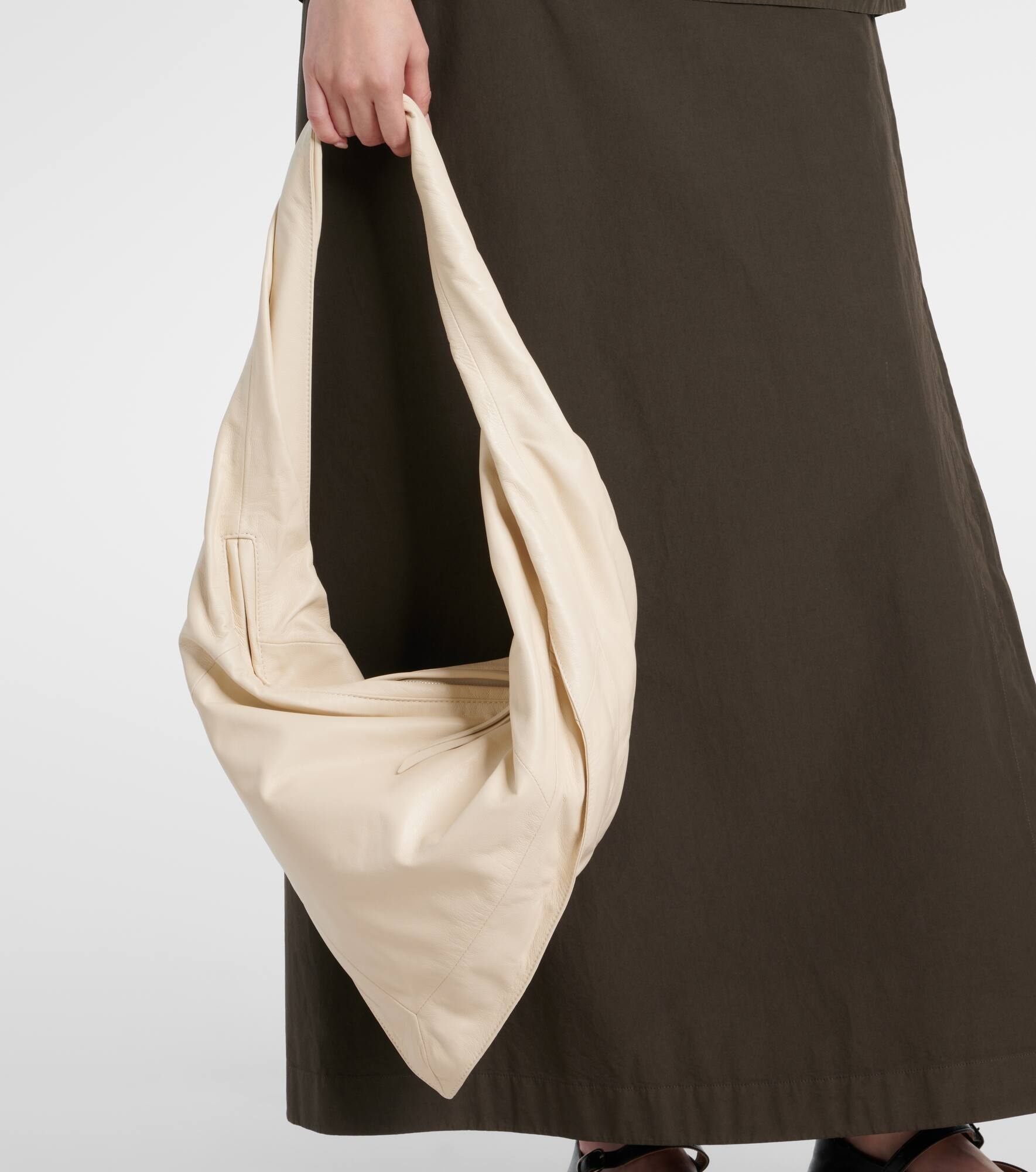 Scarf Small leather shoulder bag - 6