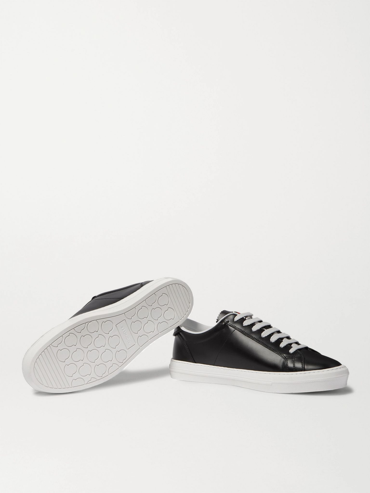 Monaco Leather Sneakers Black - 7