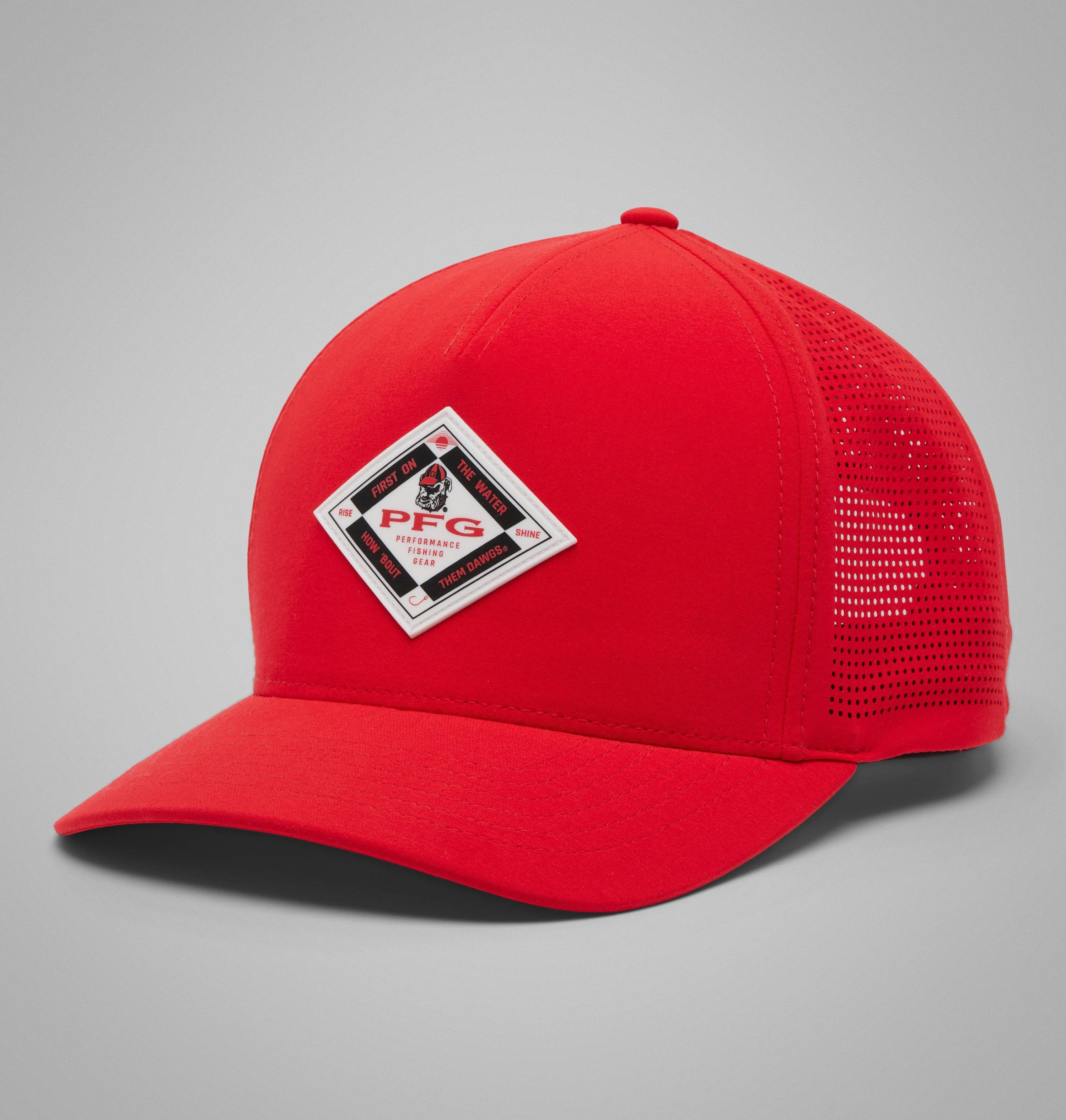 Collegiate PFG Elite 3D Stretch Snap Back - Georgia - 1
