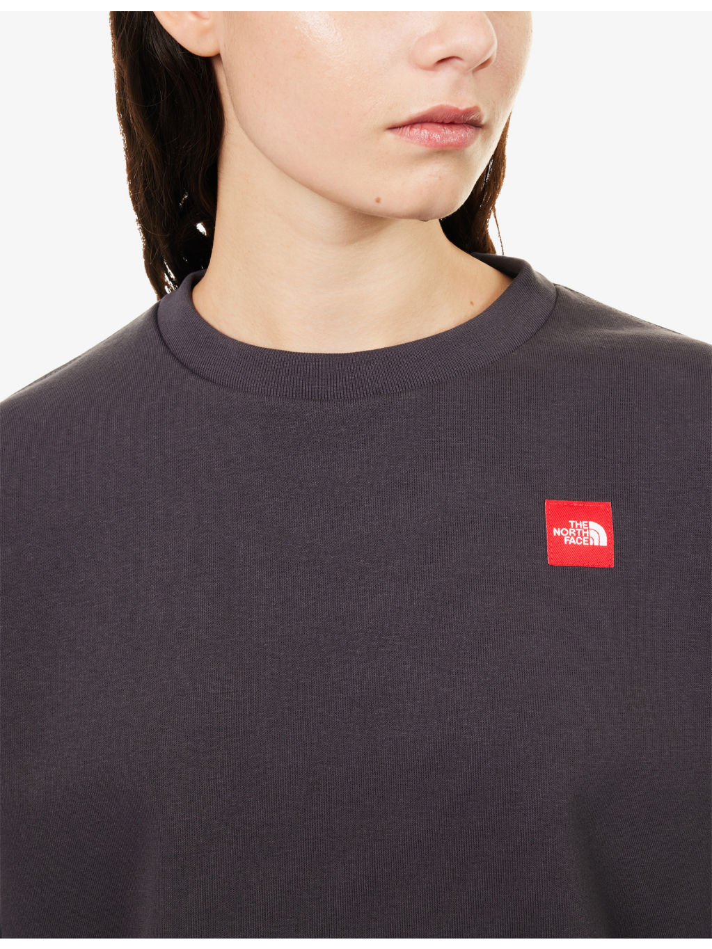 TNF Cropped Cotton Blend Sweatshirt - 5