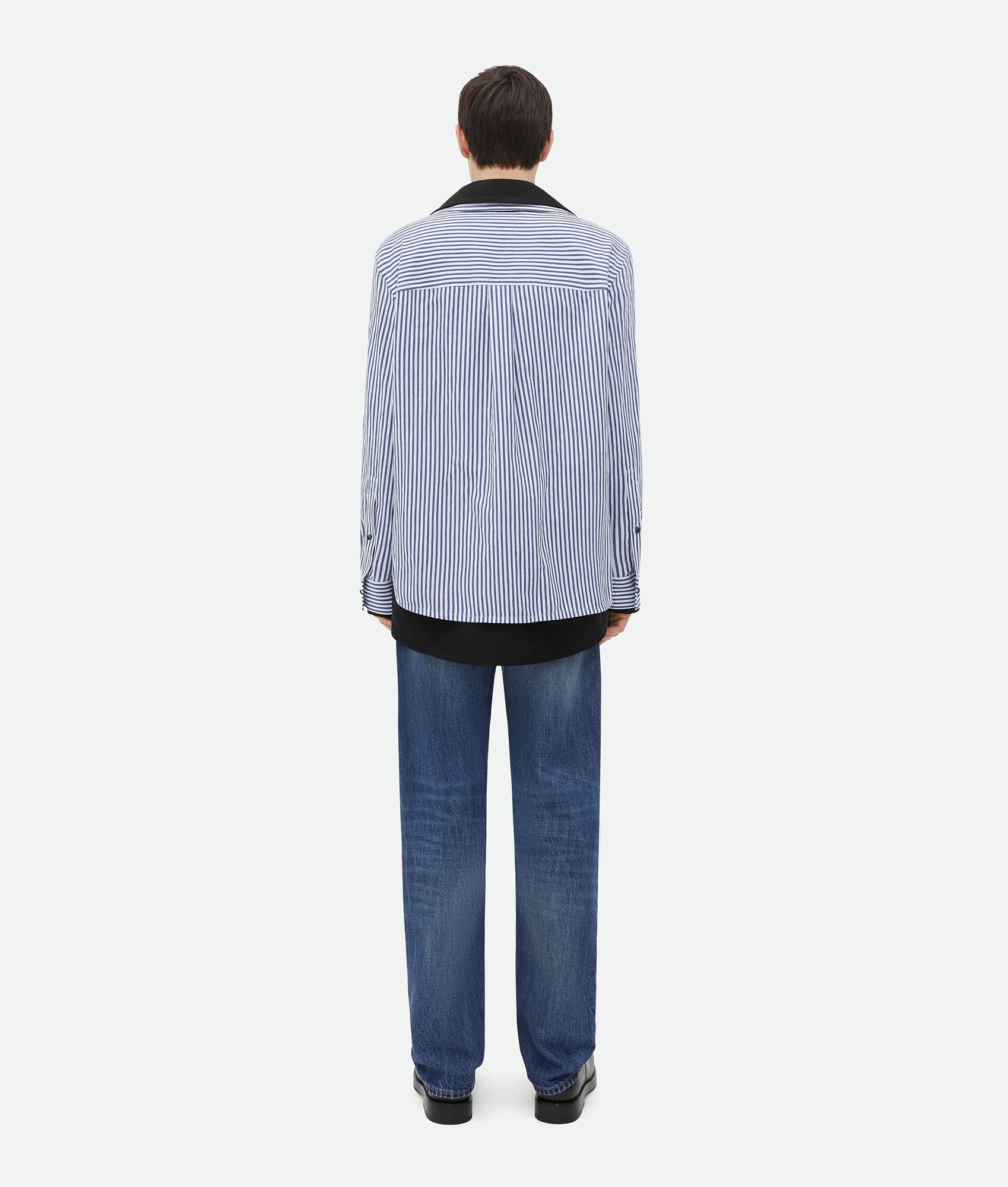 Relaxed Fit Linen Double Shirt - 3