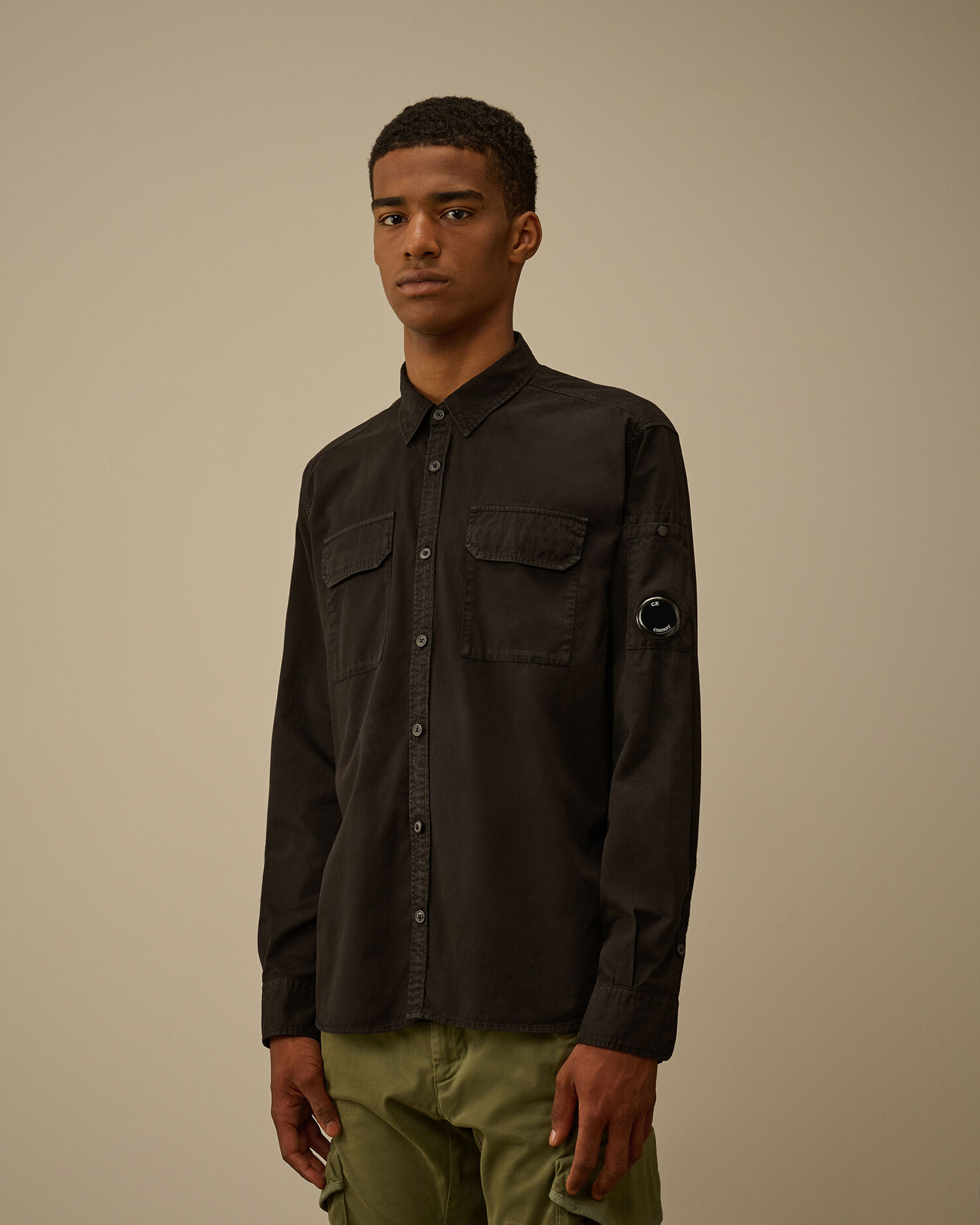 Organic Gabardine Longsleeve Button Shirt - 3
