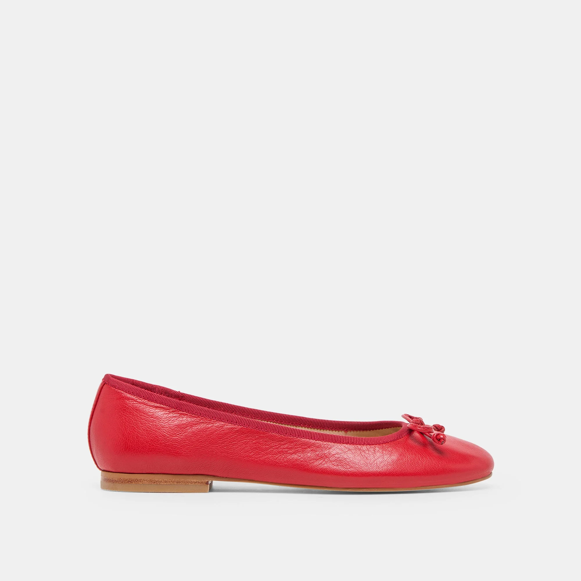 RITLA BALLET FLATS CHERRY LEATHER - 1