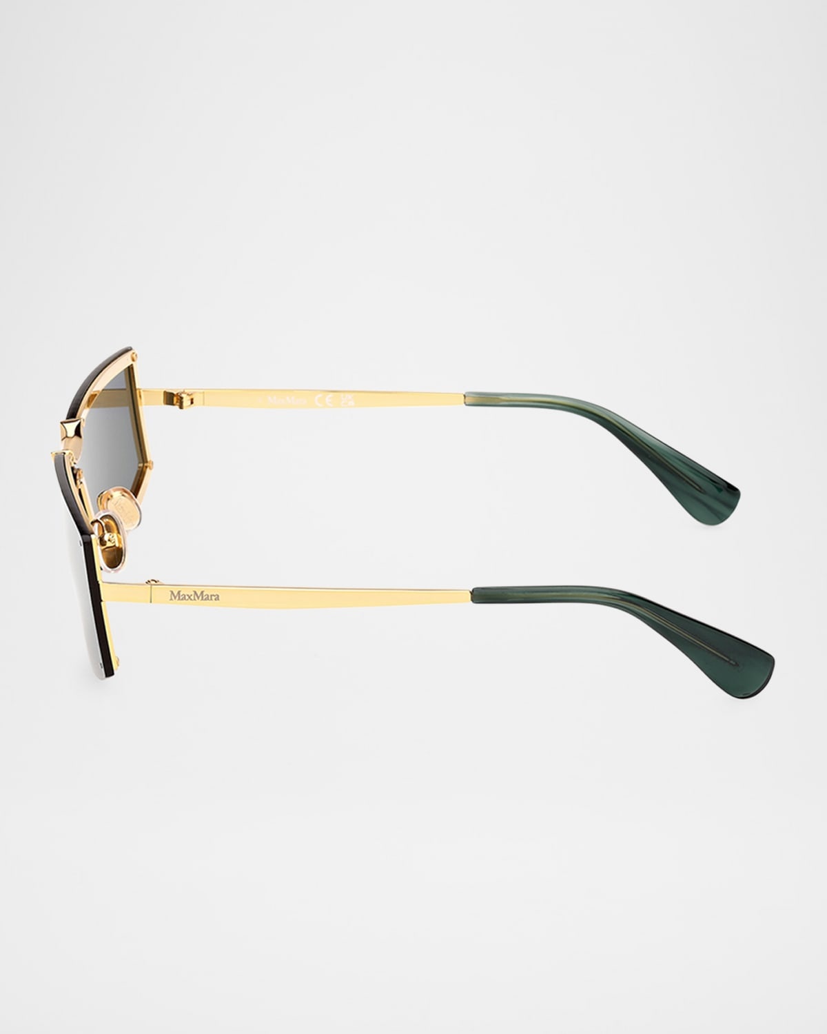 Metal Rectangle Sunglasses - 4