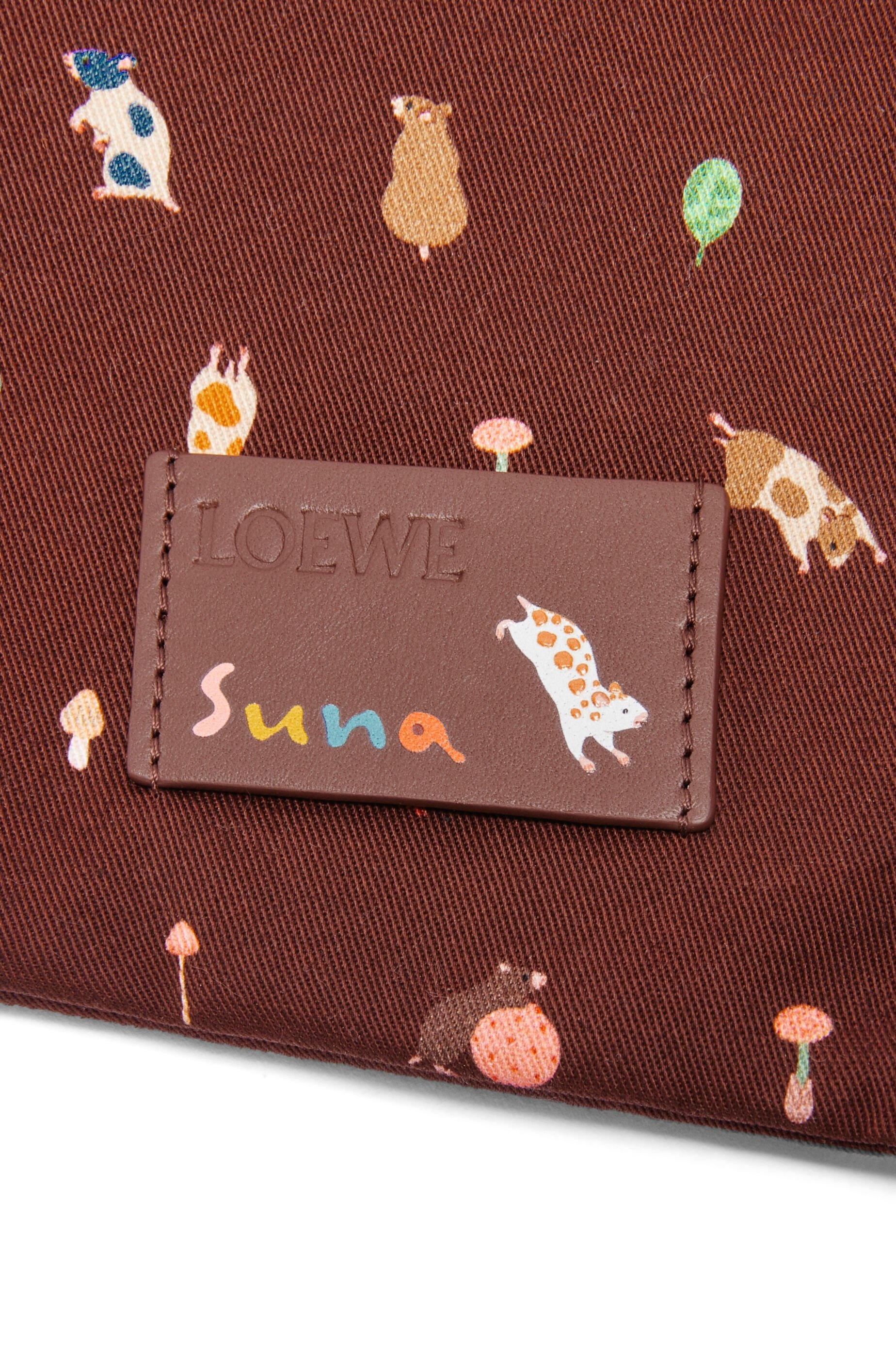 Hamster small drawstring pouch in canvas - 4
