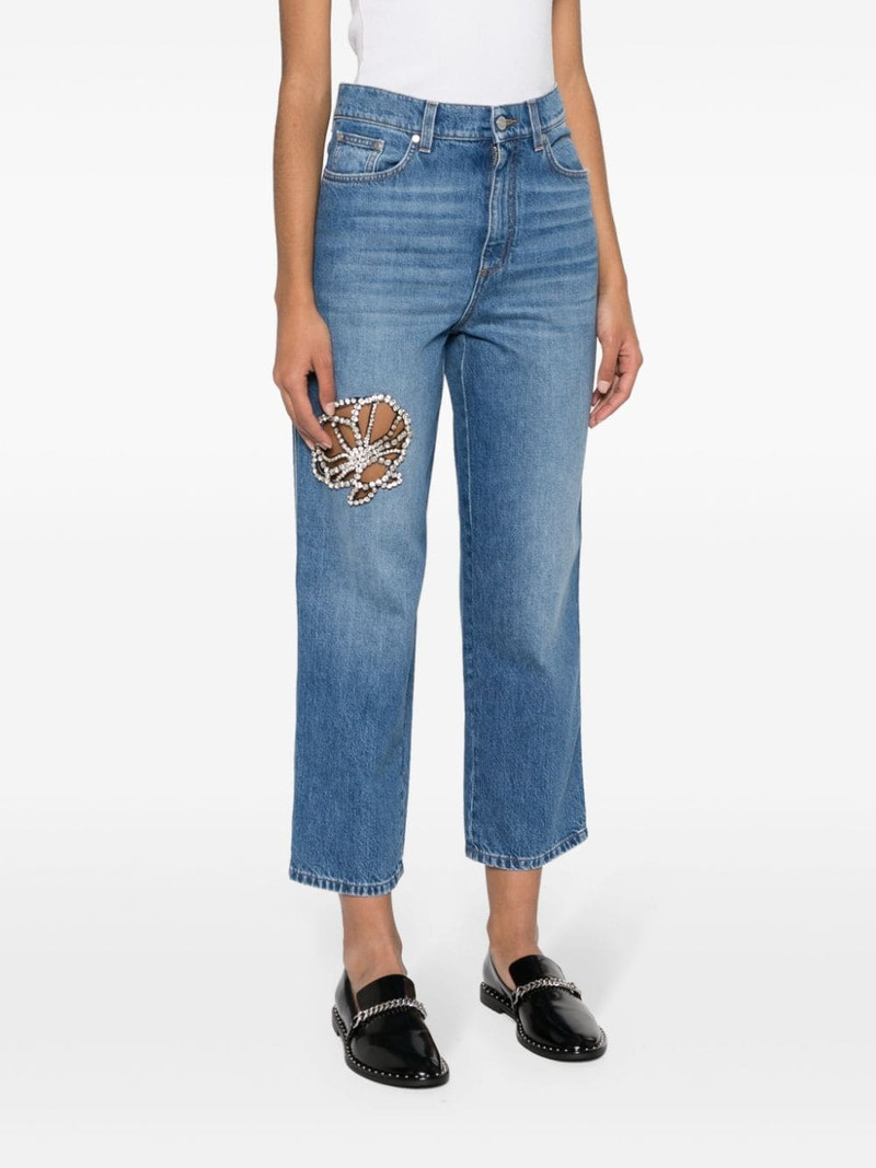 crystal-embellished jeans 3
