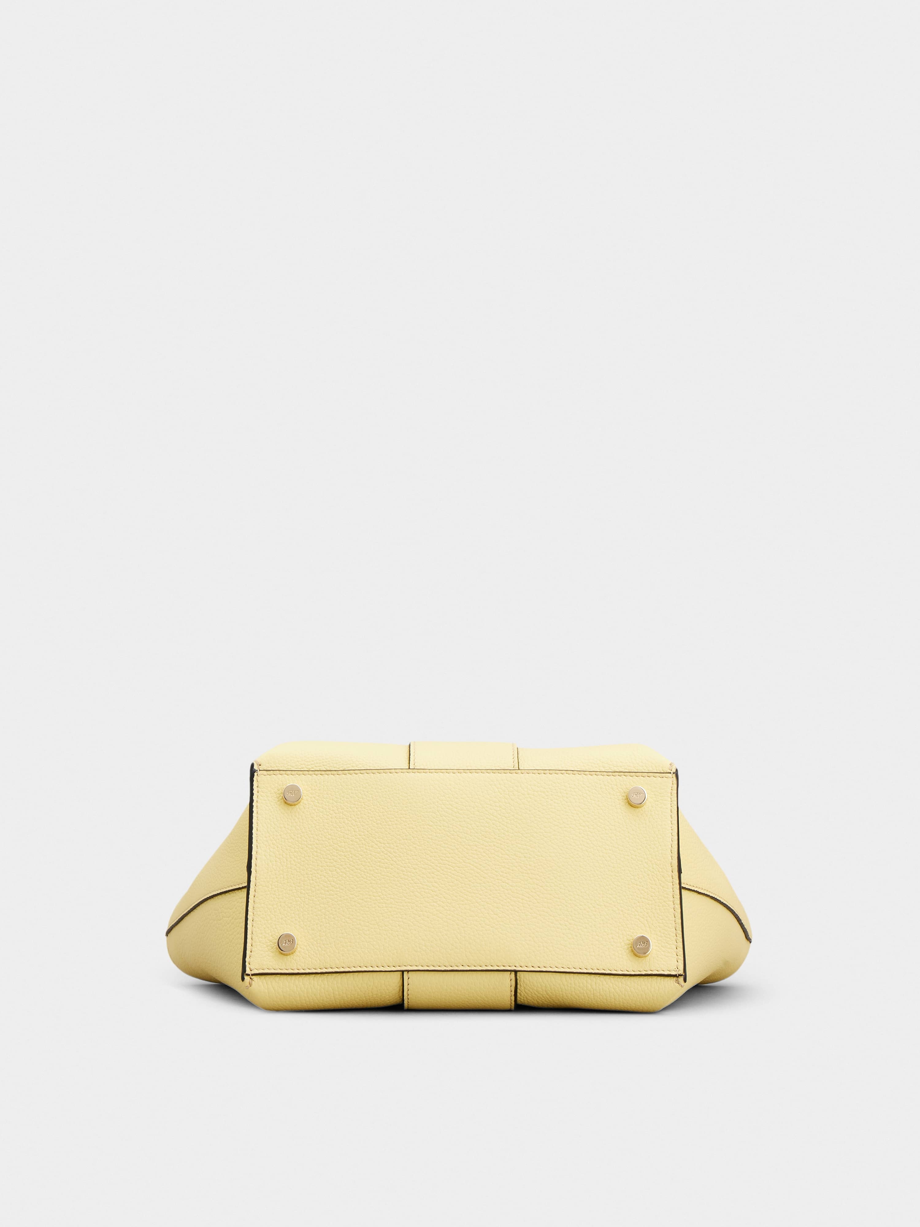 Viv' Choc Mini Shopping Bag in Leather - 7