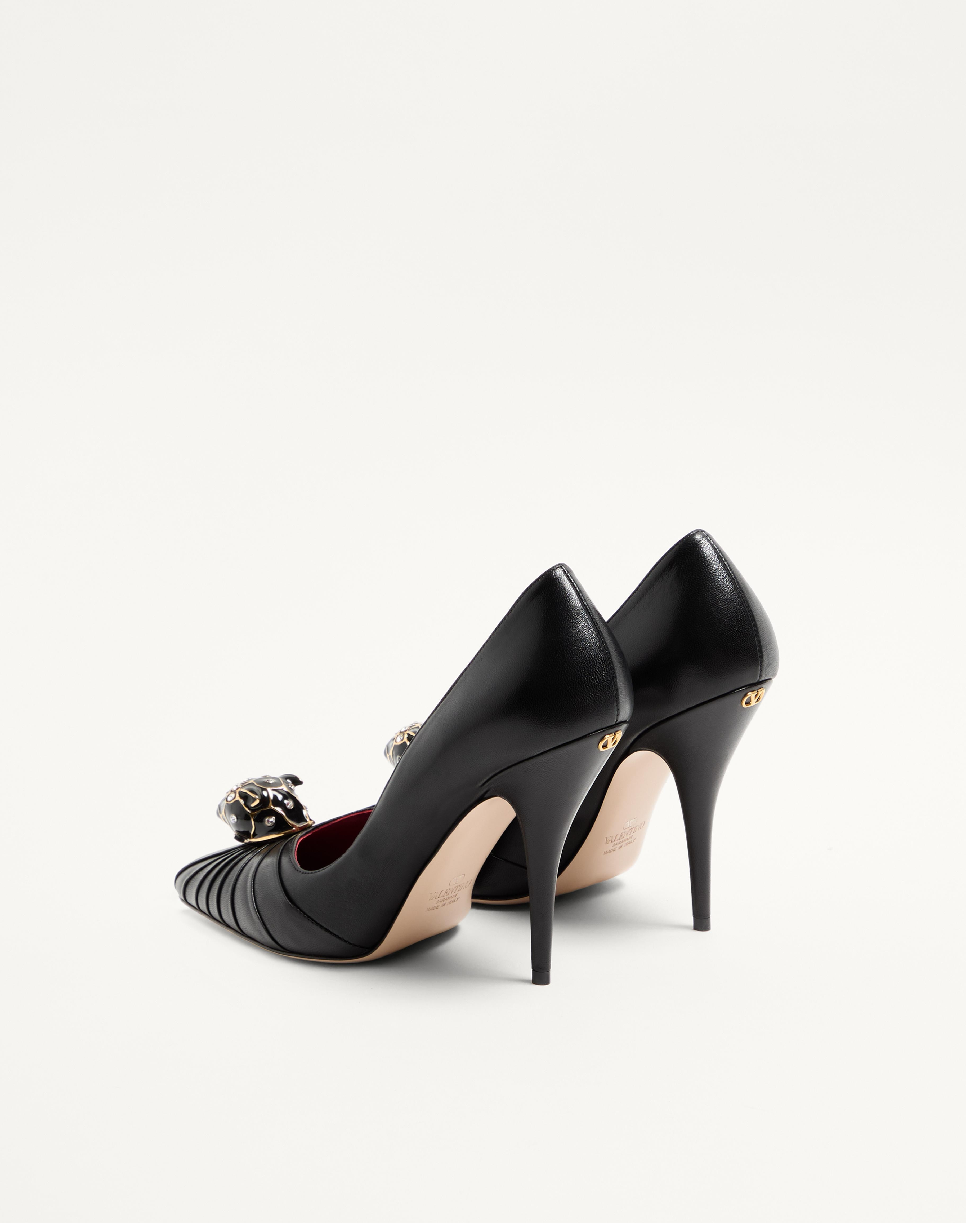 PANTHEA GOATSKIN PUMPS 105MM - 5