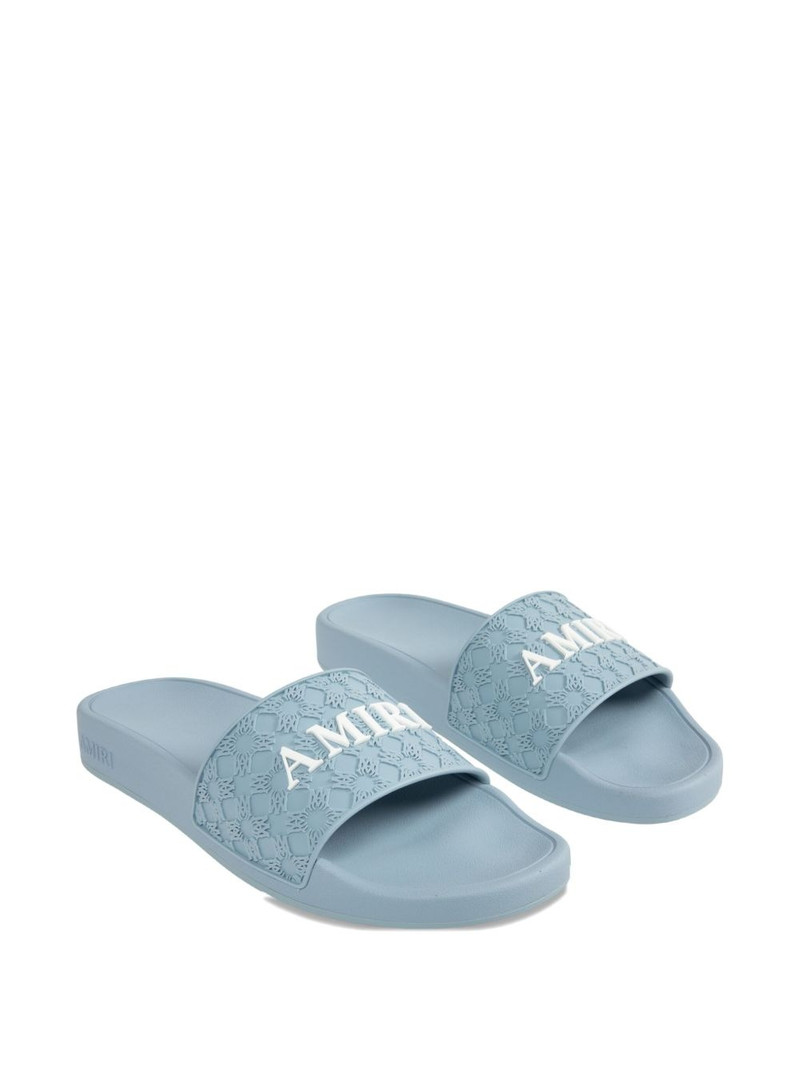 AMIRI Ma Quad embossed-logo slides outlook
