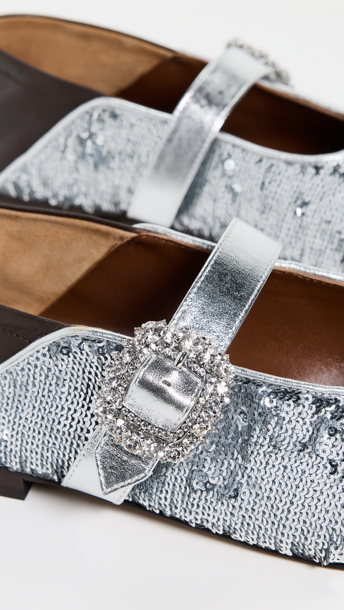 Ballerina Buckle Flats - 6