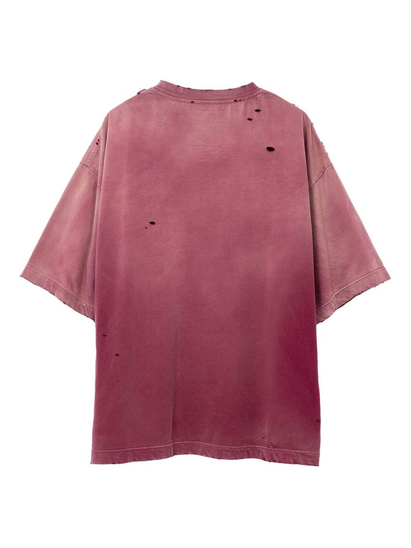 Maison MIHARAYASUHIRO Sun faded-effect chest-pocket cotton T-shirt outlook