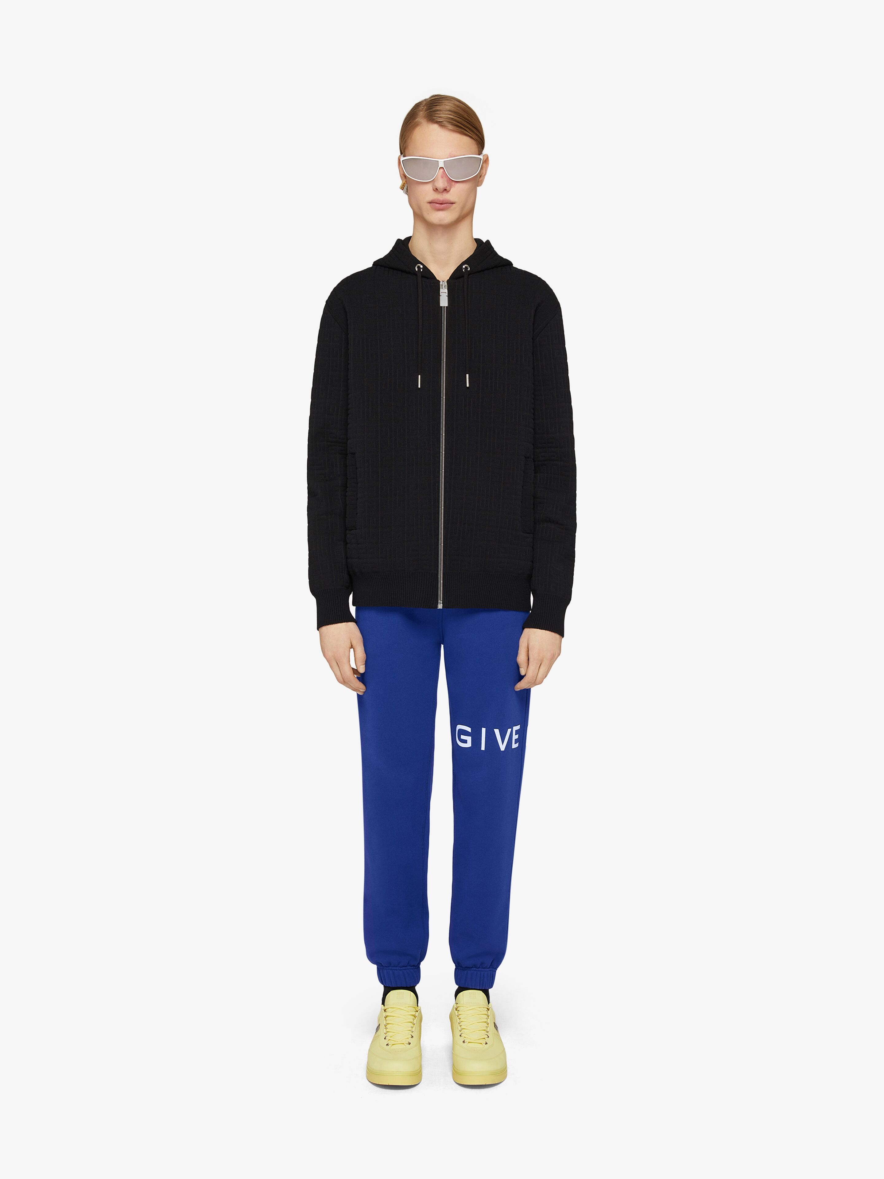 SLIM-FIT JOGGER PANTS IN FLEECE - 2
