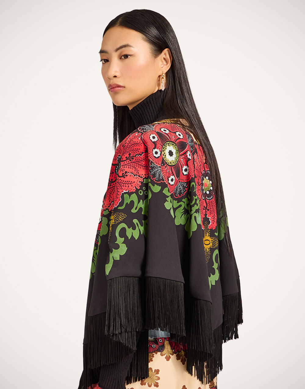 Reversible Mini Poncho - 7