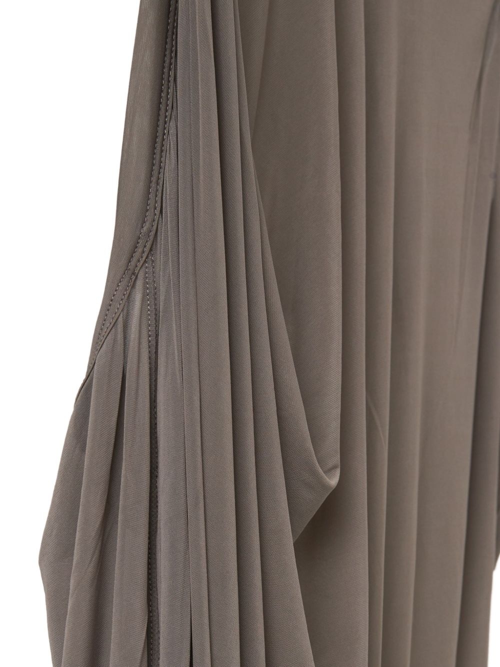 asymmetrical draped tank top - 3