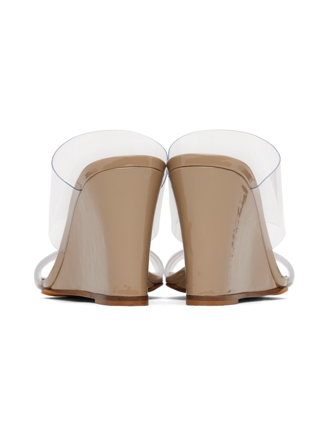 Beige Olympia Heeled Sandals - 2