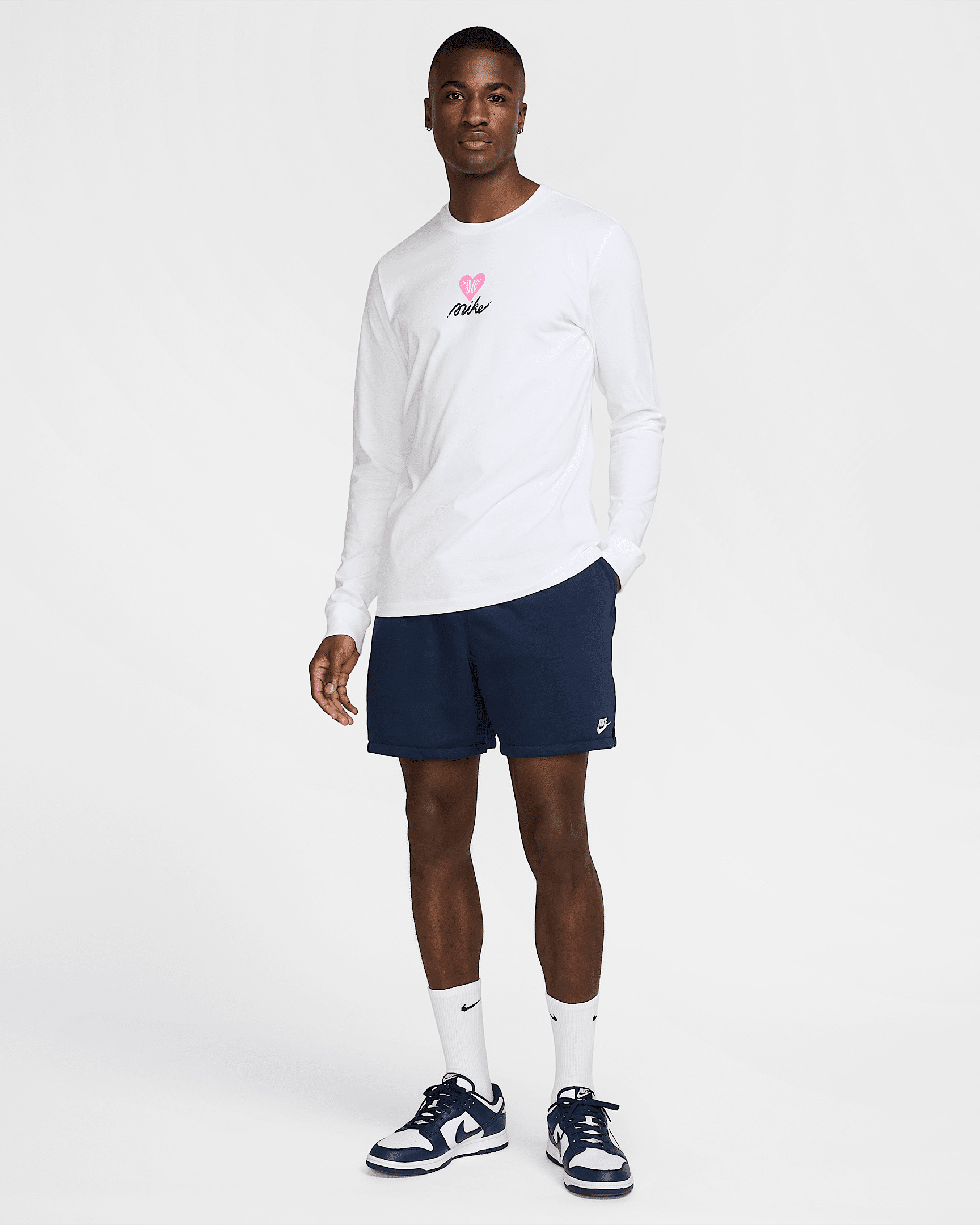 Nike Club Men's French Terry Flow Shorts - 8