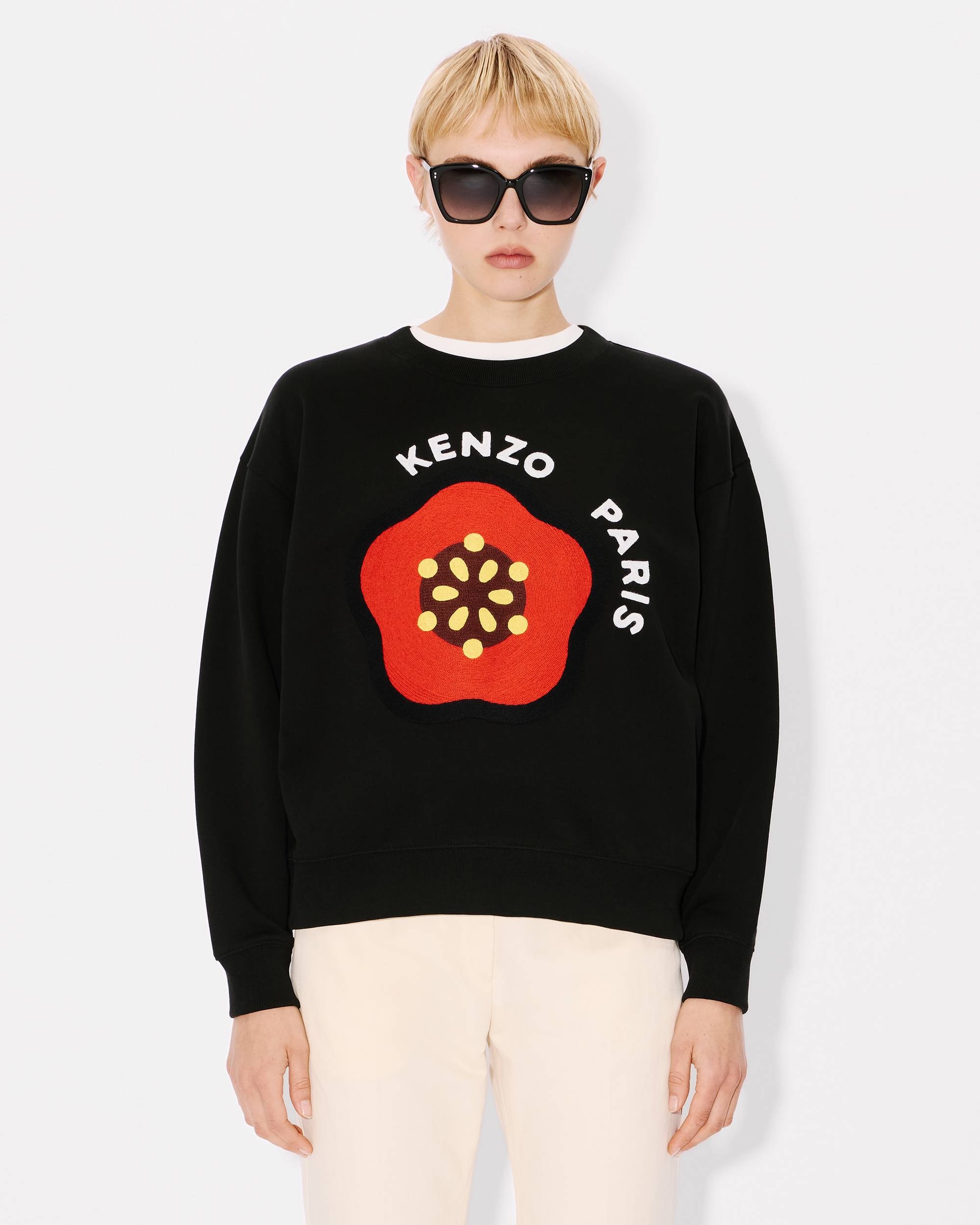 'KENZO Pop' embroidered sweatshirt - 3
