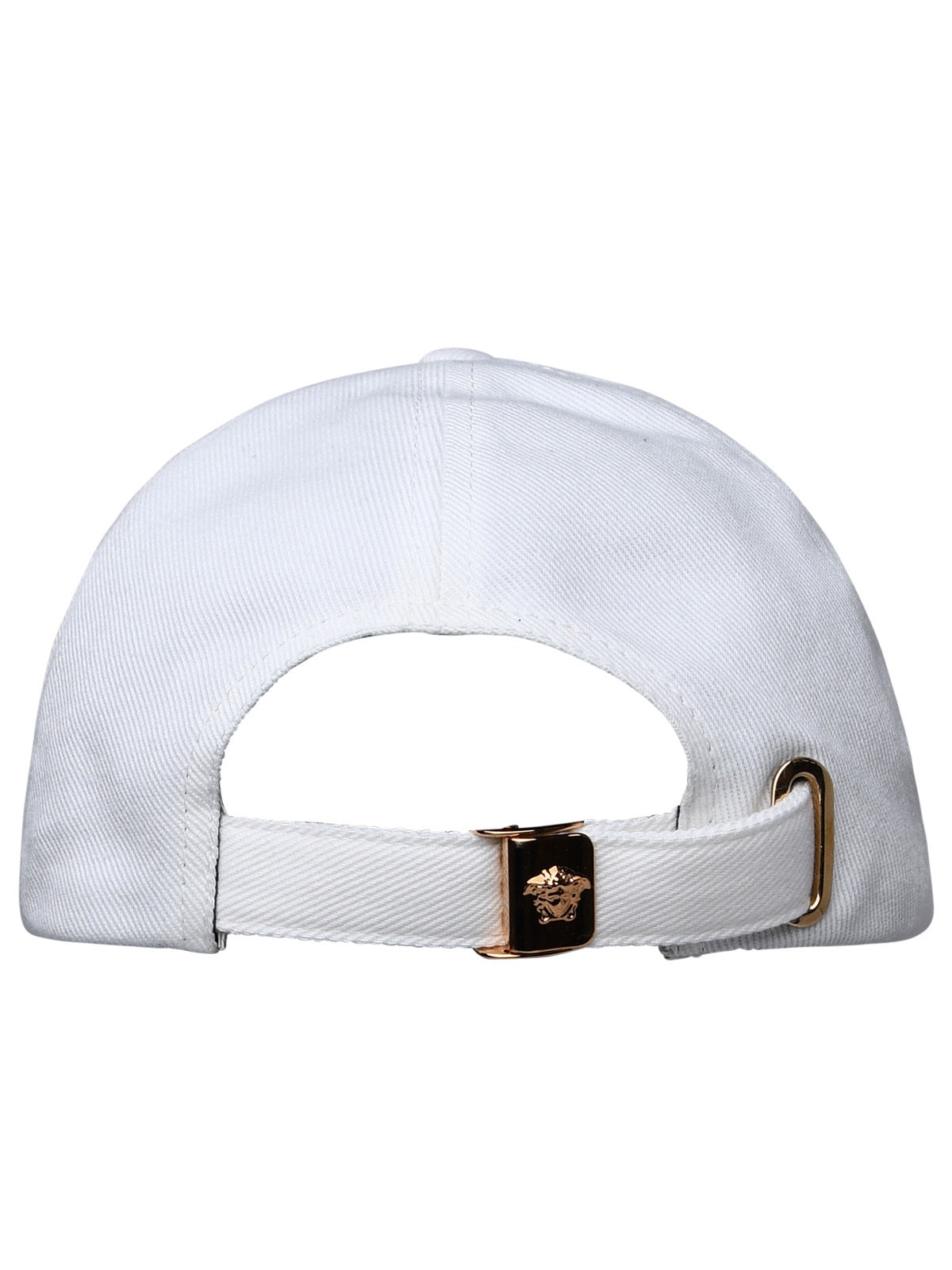 Versace Man White Cotton Cap - 3