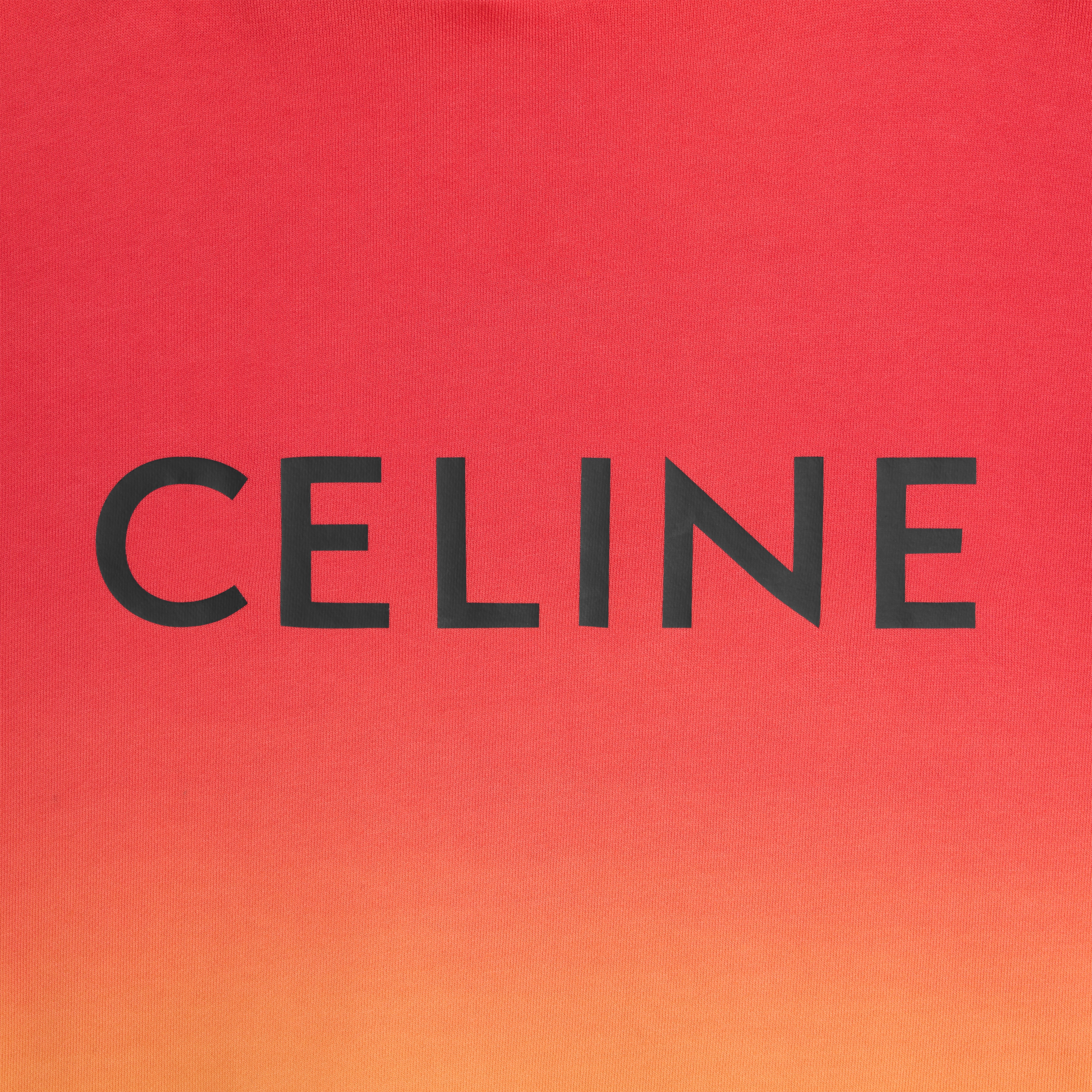 celine loose hoodie in COTTON FLEECE - 4