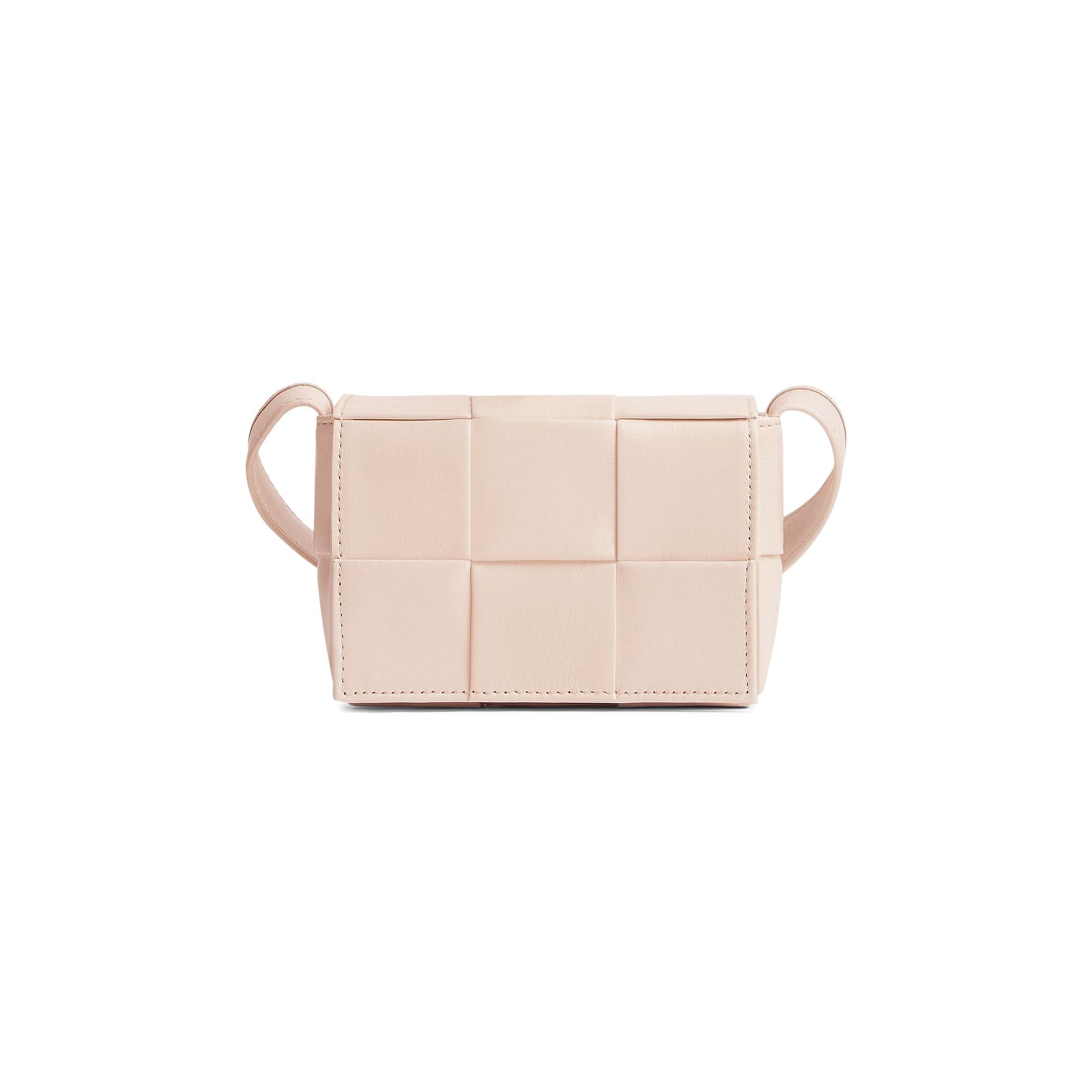 Bottega Veneta Mini Cassette Bag 'Melon/Washed Silver' - 1