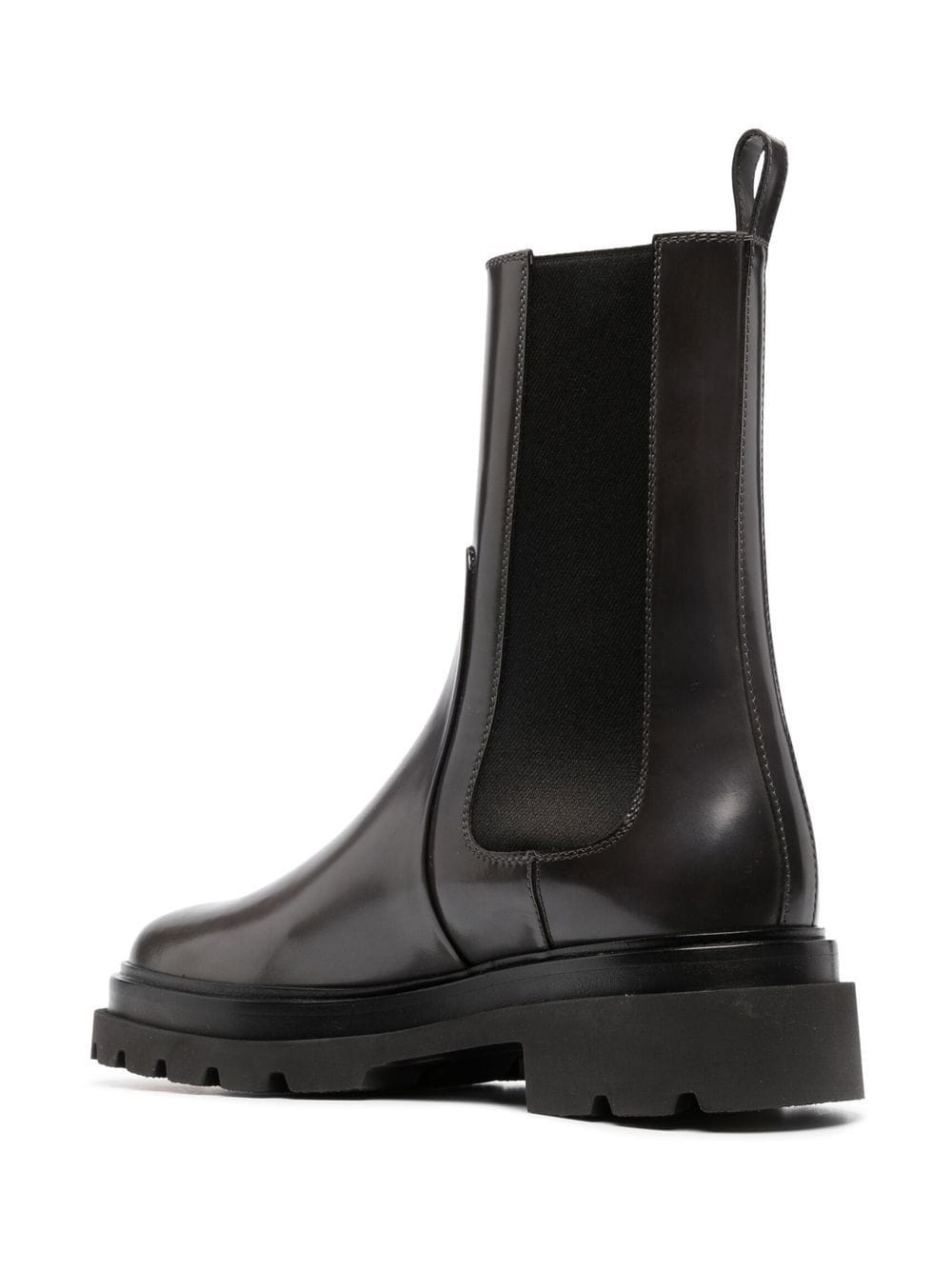 patent-finish chelsea boots - 3