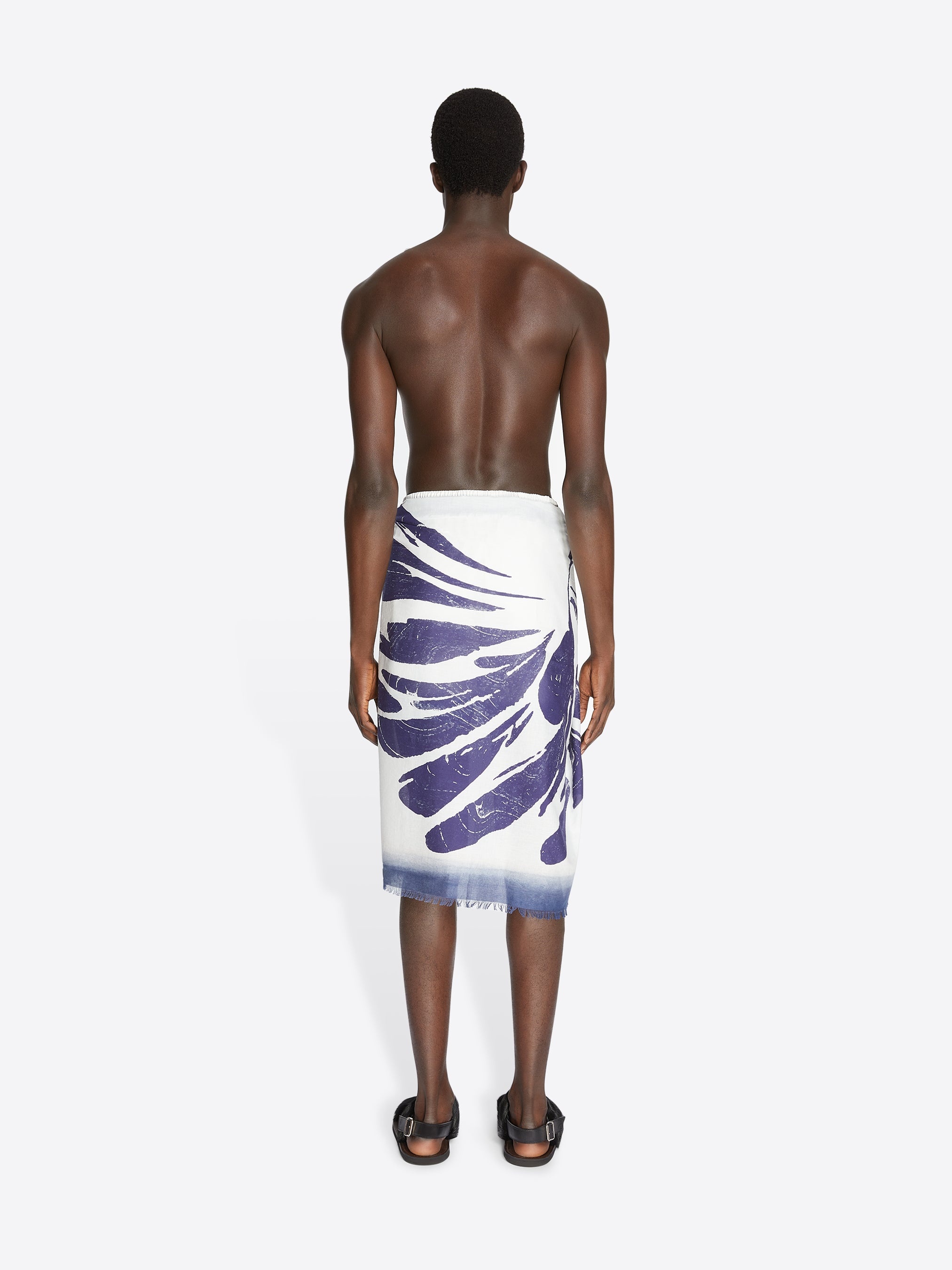 COTTON PAREO SCARF - 4