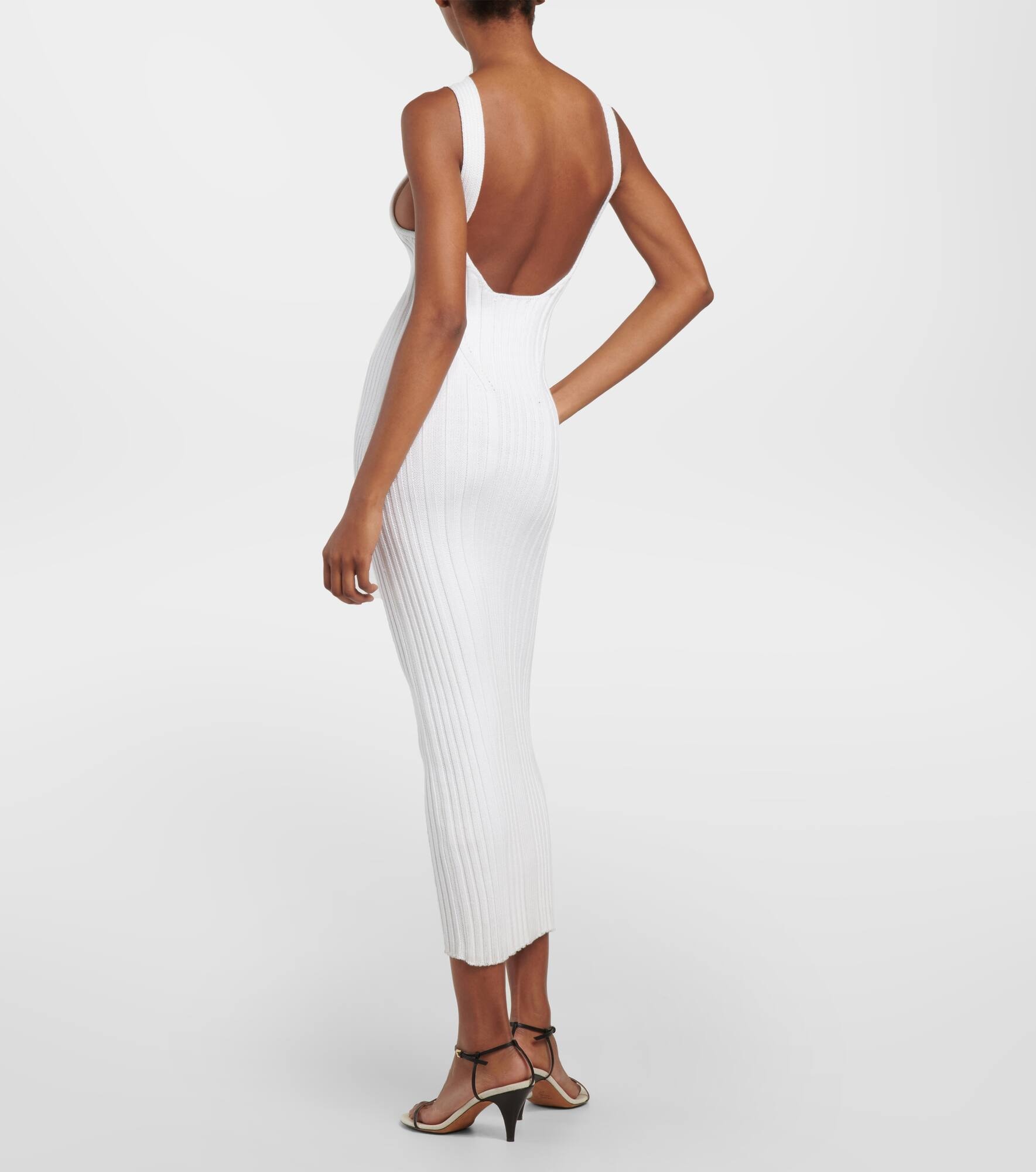 Ottilie cotton-blend midi dress - 3
