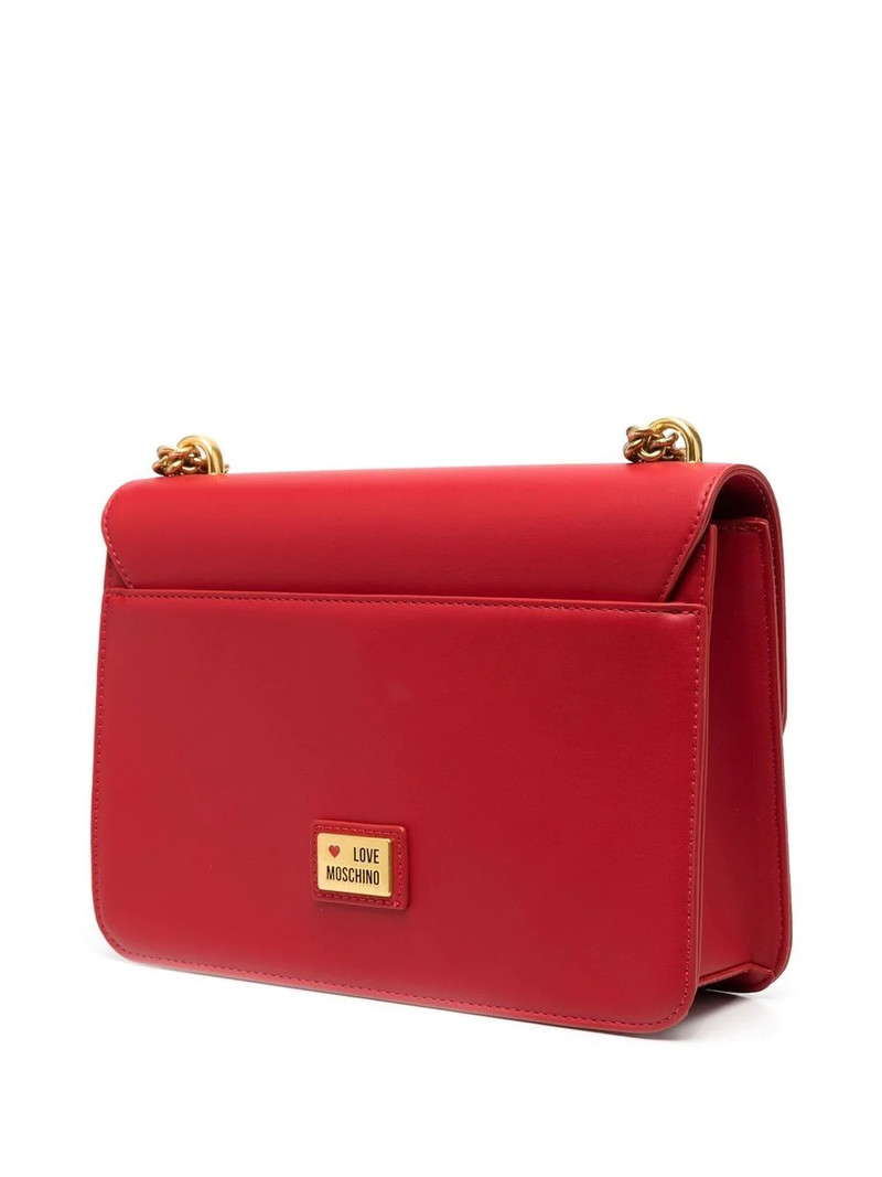 심장 로고 클립 crossbody-bag 3