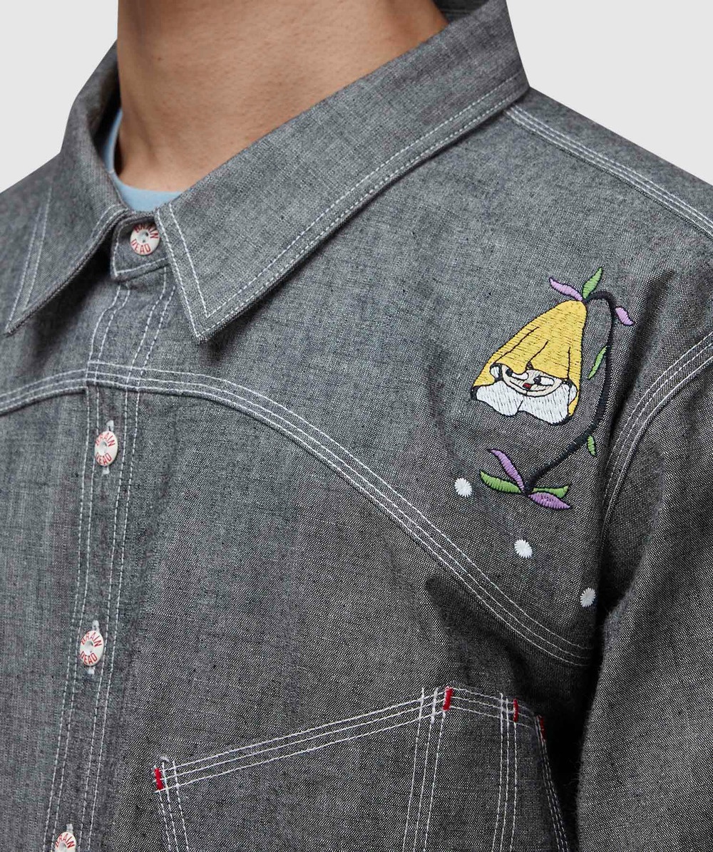 Carignan chambray shirt - 4