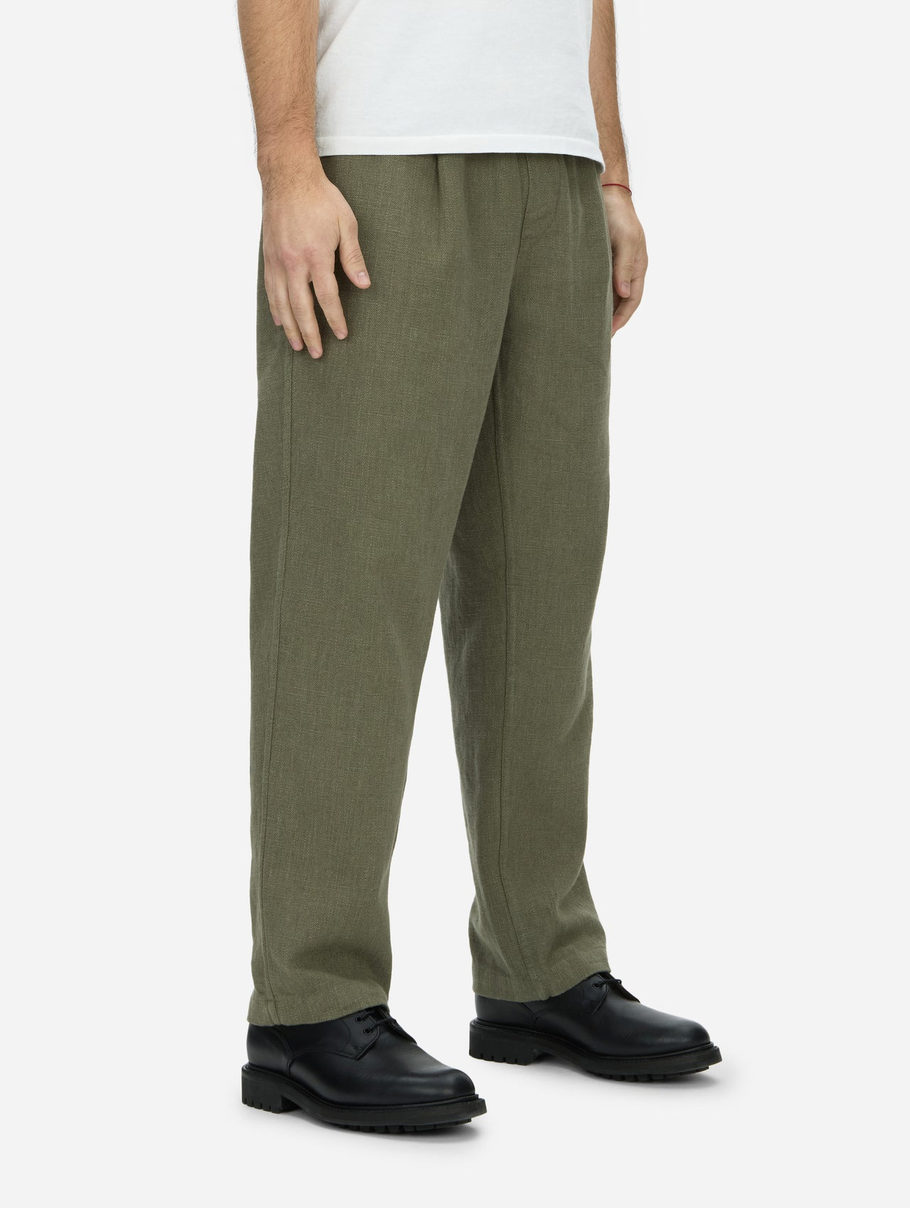 Easy Pant - Olive Cotton/Linen - 4