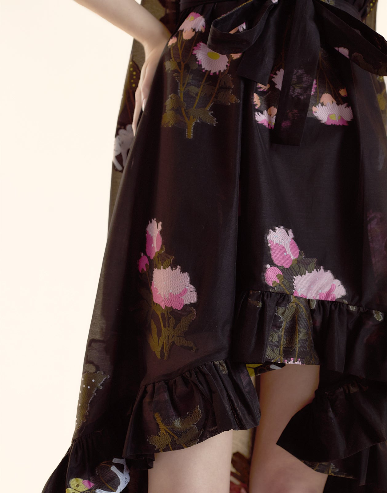 Fil Coupe High Low Dress - 4