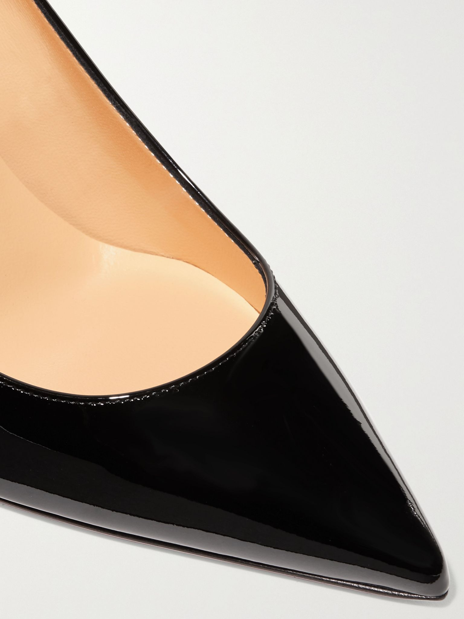 Kate 85 patent-leather pumps Black - 4